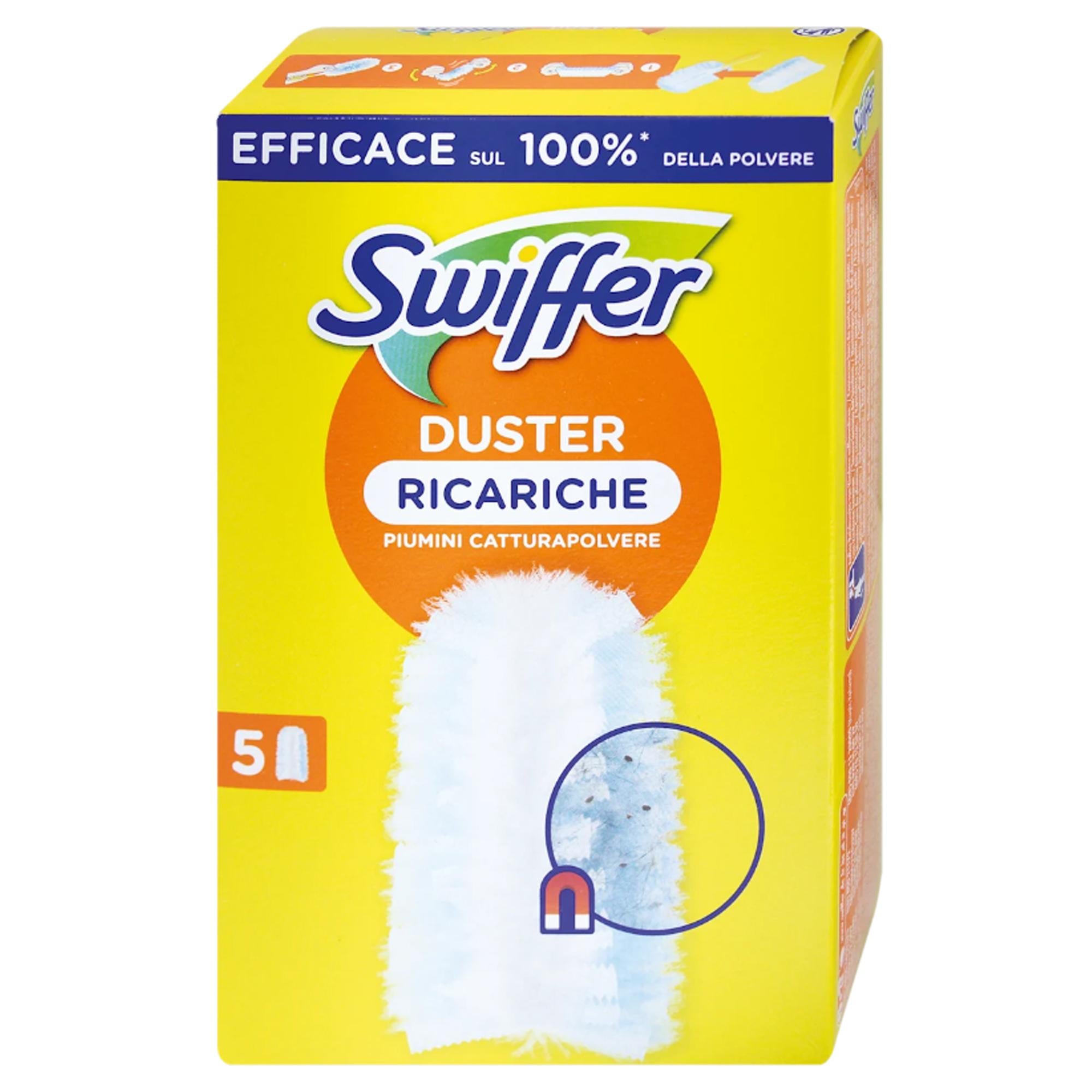 Swiffer Duster Piumini Cattura Polvere - 5pz