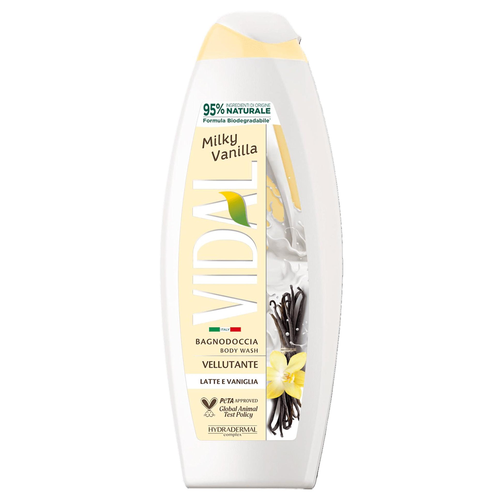 Vidal Bagnodoccia Vellutato con Vaniglia e Mandorla - 500ml