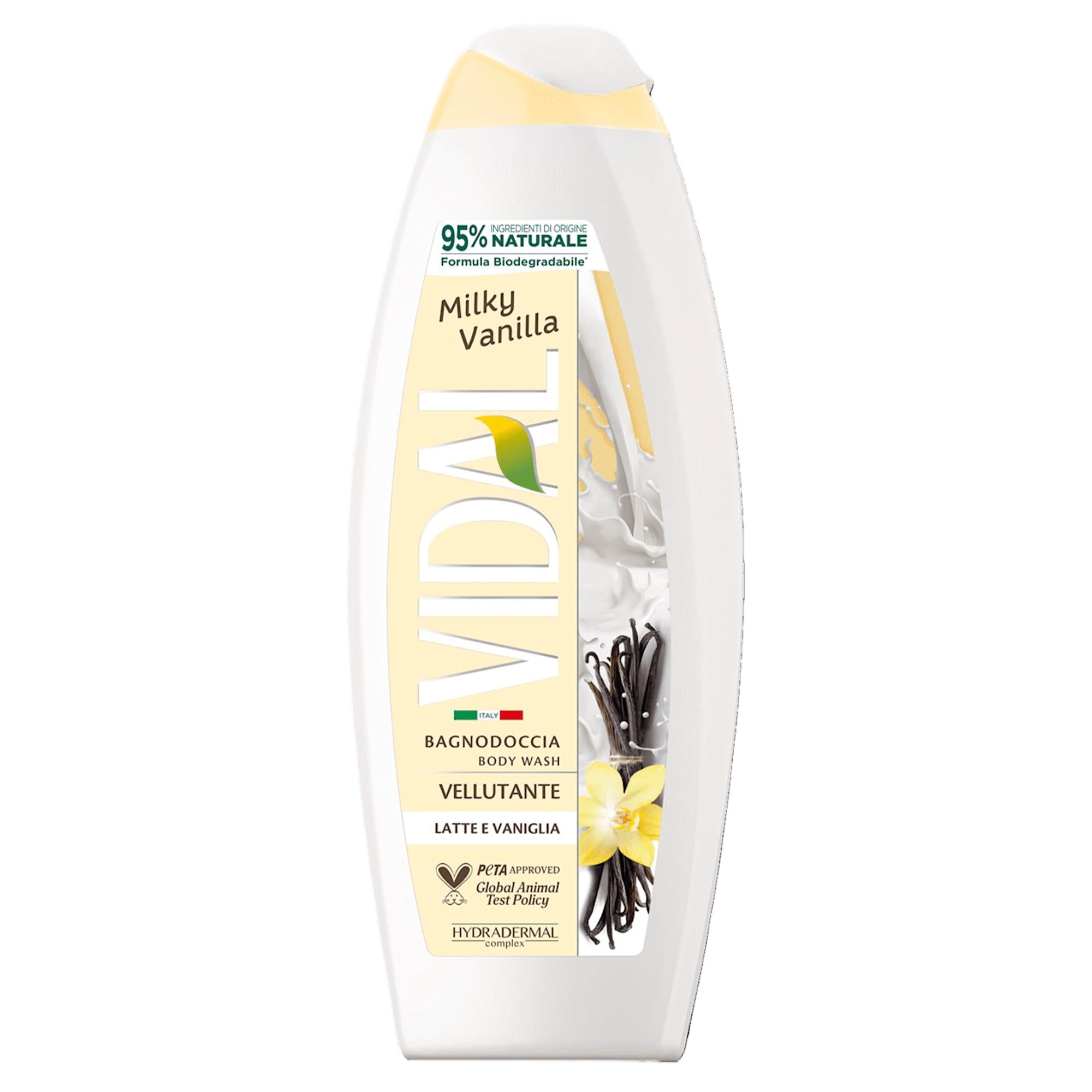 Vidal Bagnodoccia Vellutato con Vaniglia e Mandorla - 500ml