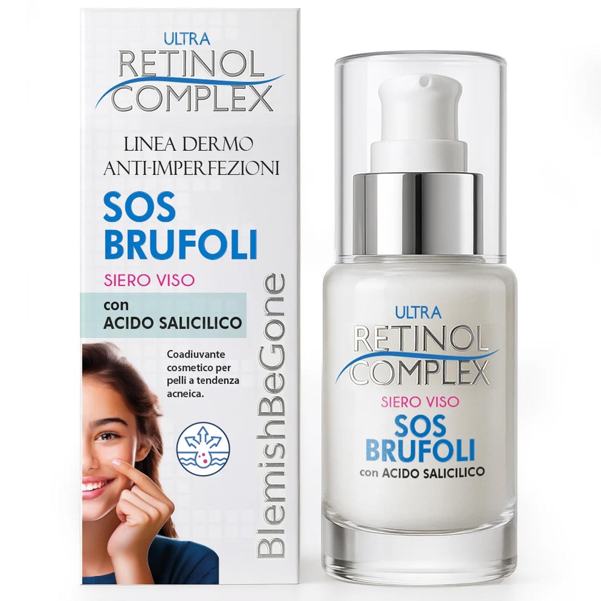Retinol Complex SOS Brufoli Siero Viso - 30ml