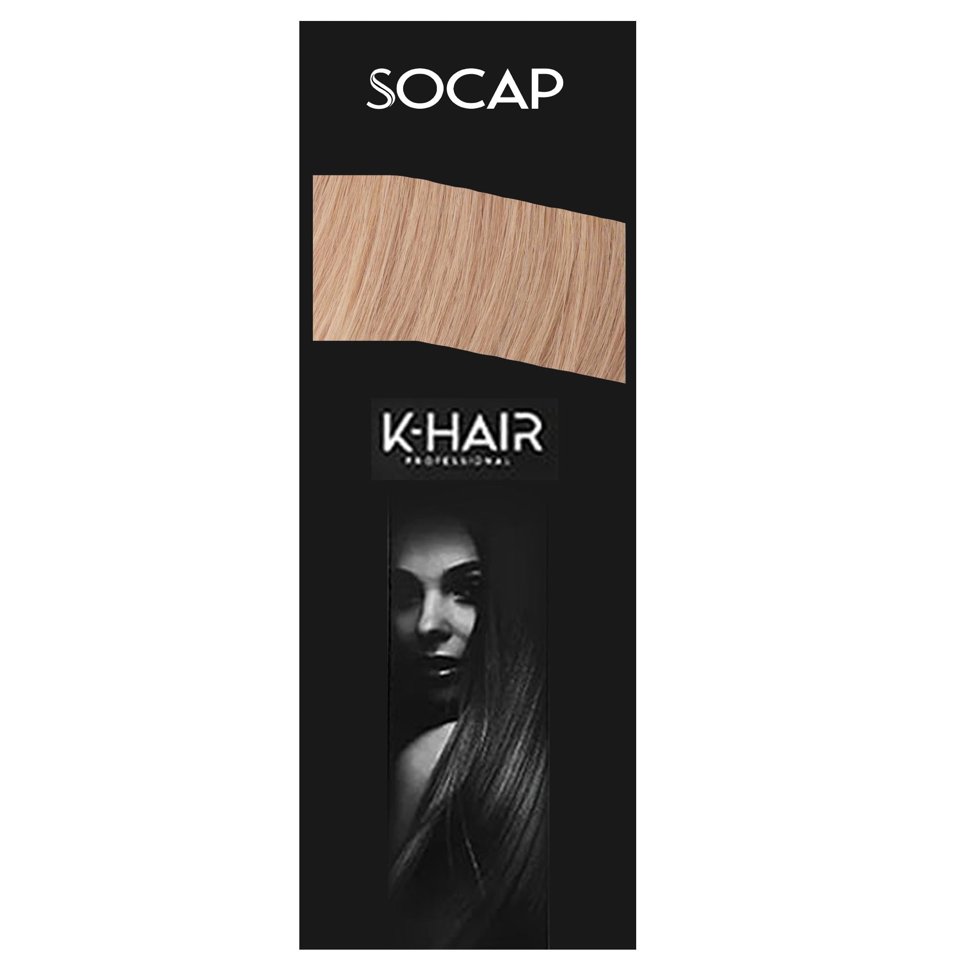 Socap K-Hair Extension con Cheratina 50-55cm 25pz - 24