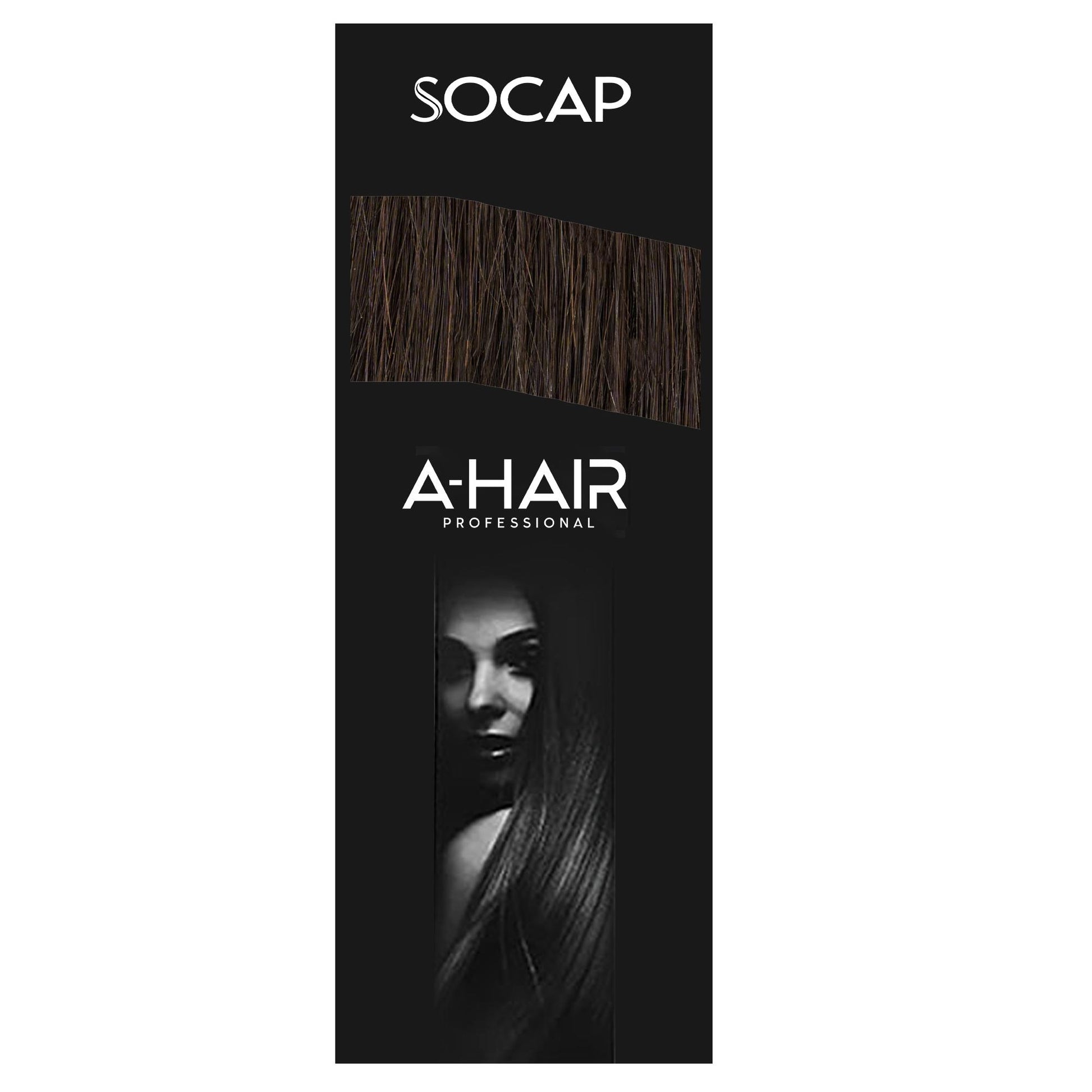 Socap A-Hair Extension con Adesivo 50-55cm 6pz - 2