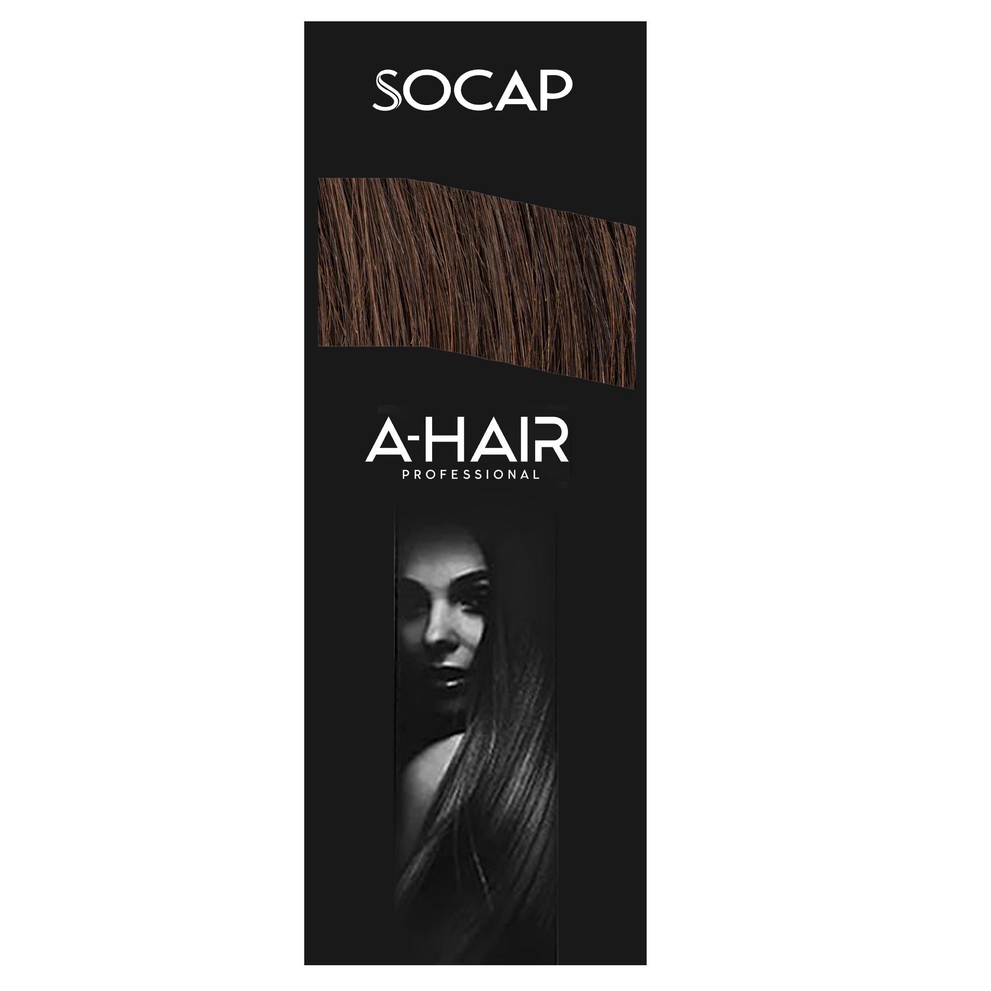 Socap A-Hair Extension con Adesivo 50-55cm 6pz - 4