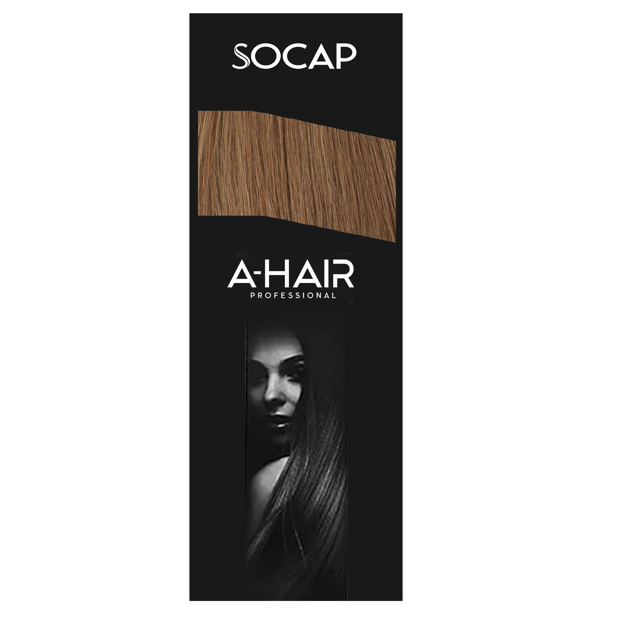 Socap A-Hair Extension con Adesivo 50-55cm 6pz - 10