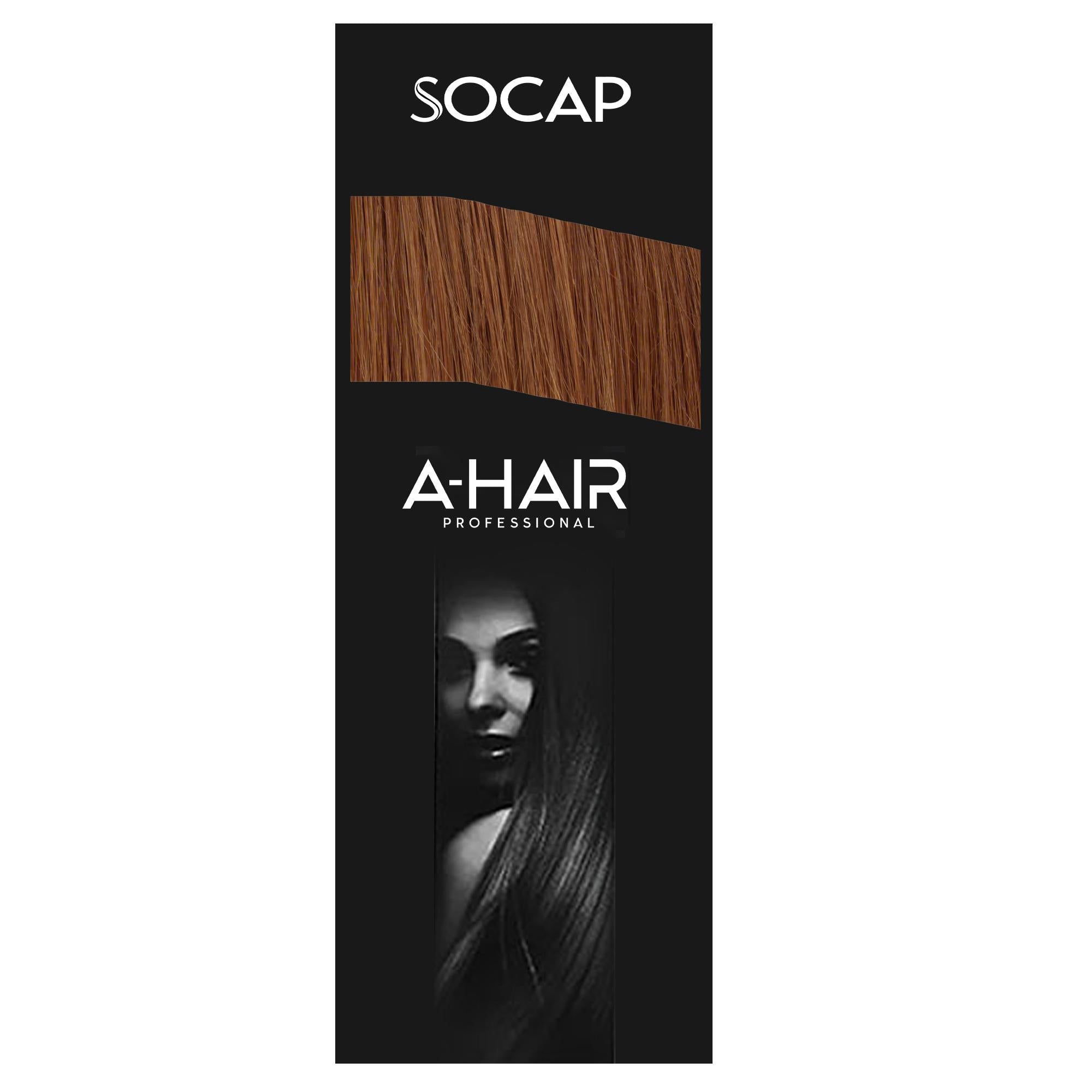 Socap A-Hair Extension con Adesivo 50-55cm 6pz - 17