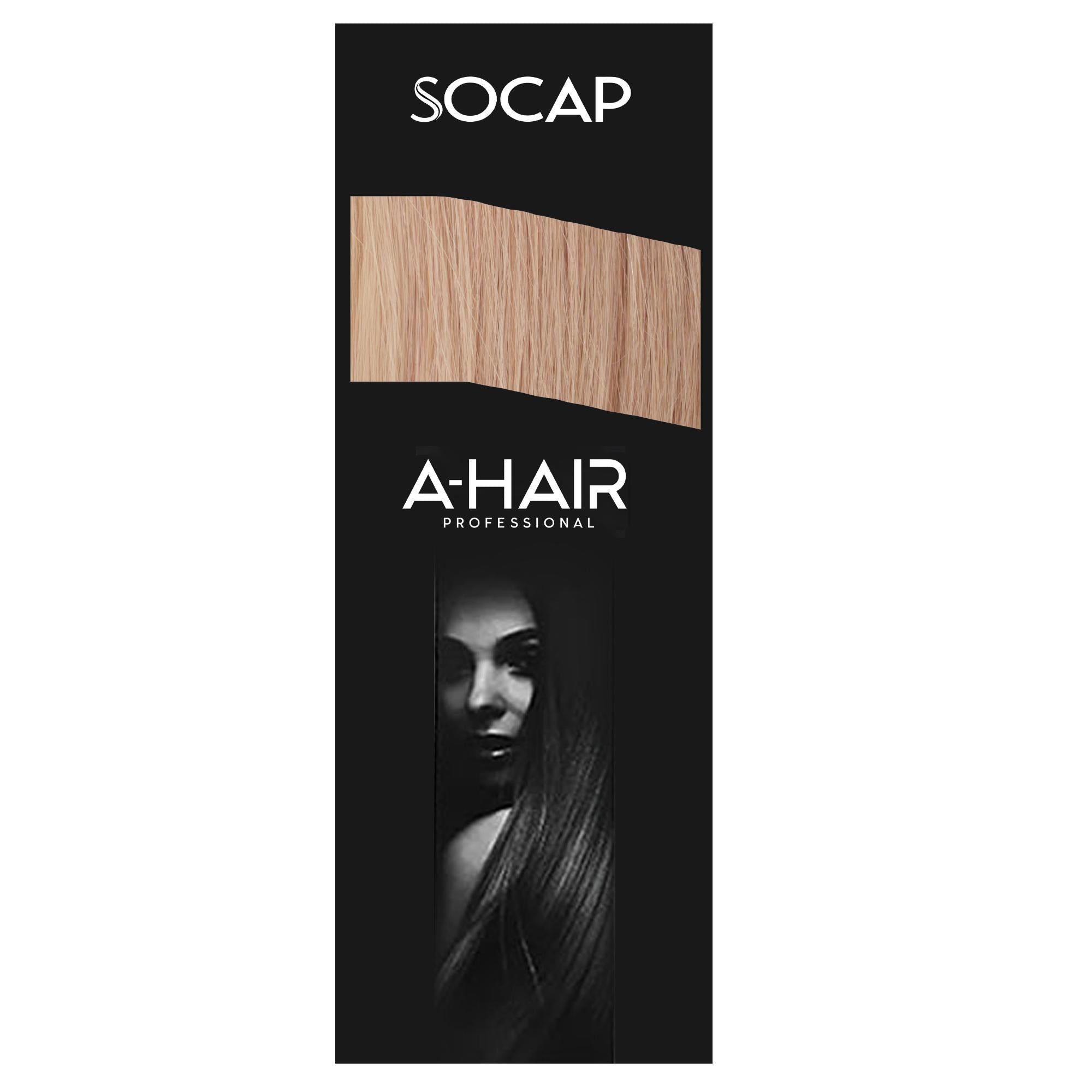 Socap A-Hair Extension con Adesivo 50-55cm 6pz - 26