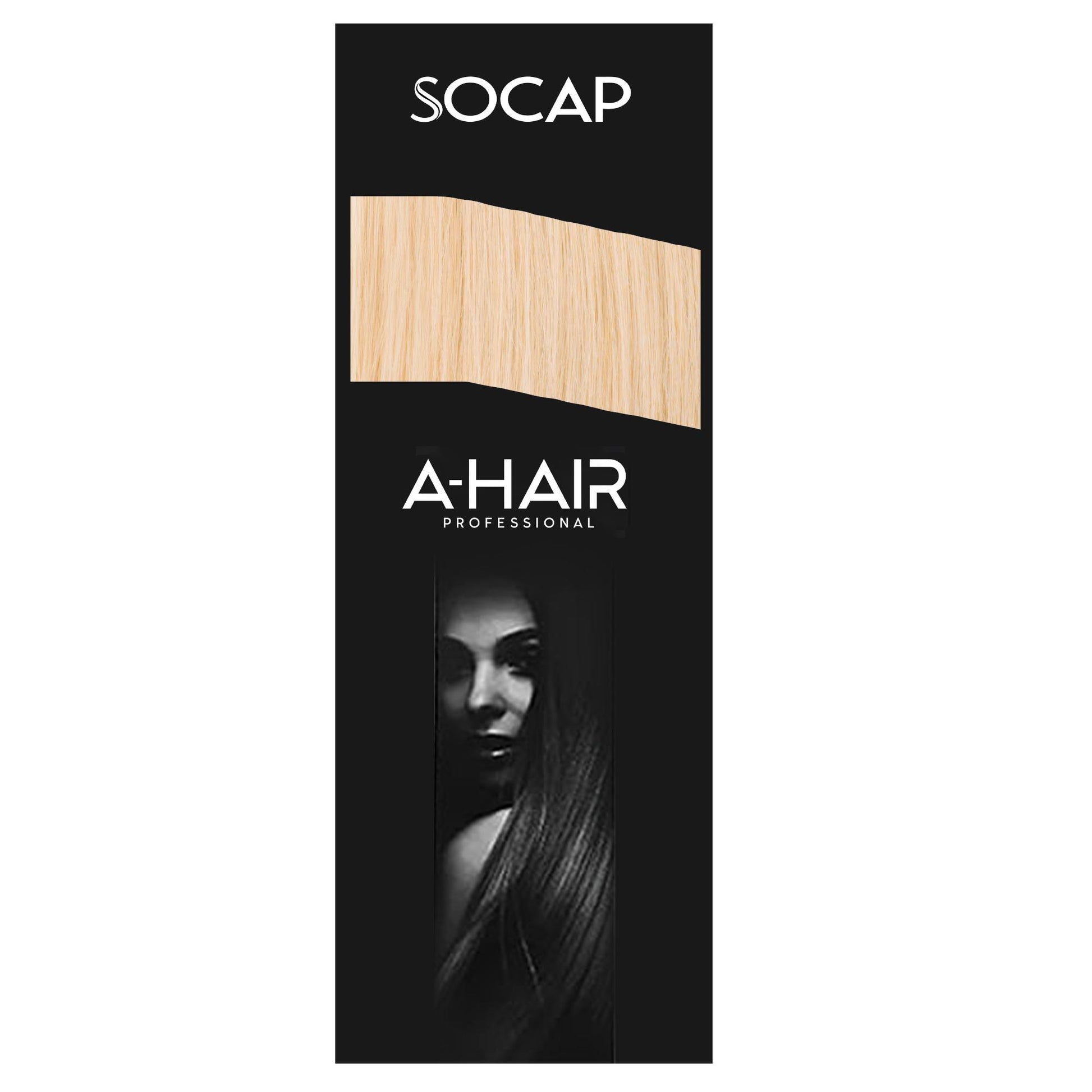 Socap A-Hair Extension con Adesivo 50-55cm 6pz - 20
