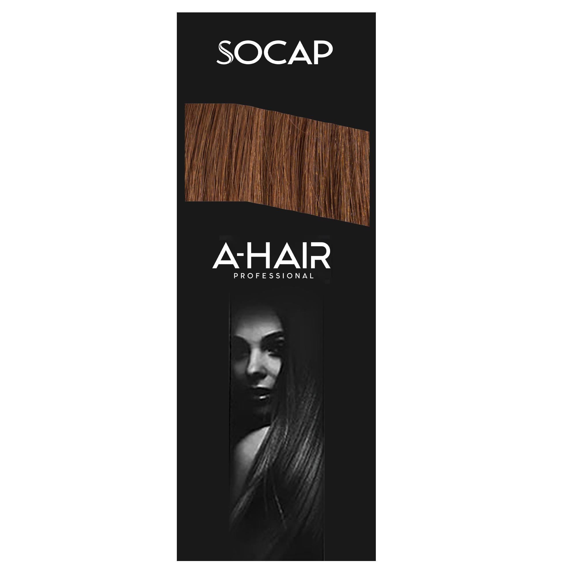 Socap A-Hair Extension con Adesivo 50-55cm 6pz - 32