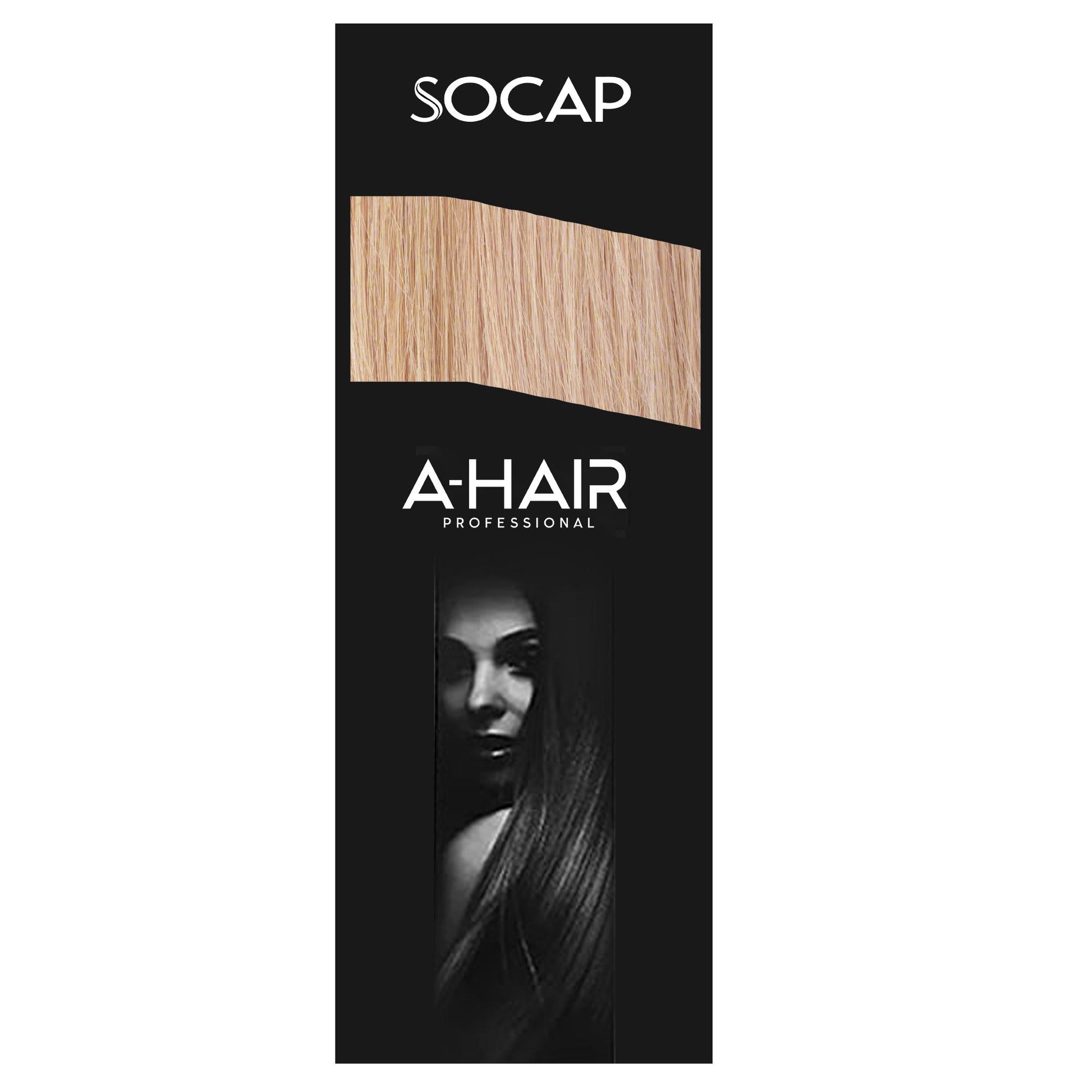 Socap A-Hair Extension con Adesivo 50-55cm 6pz - DB3