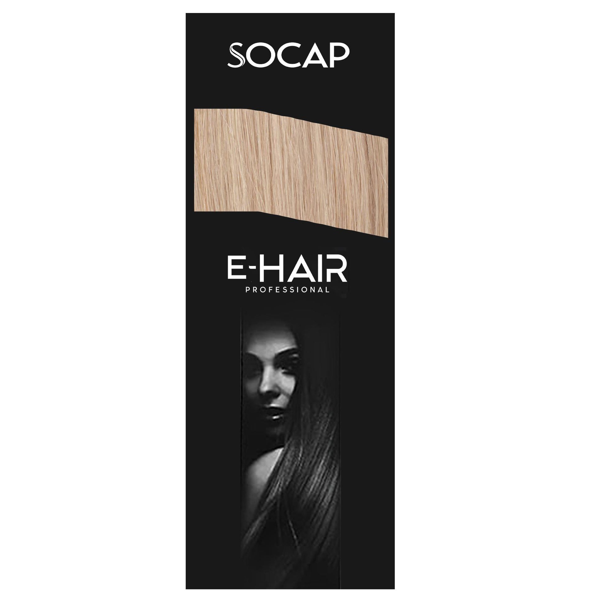 Socap E-Hair Extension con Clip 55-60cm - 1003