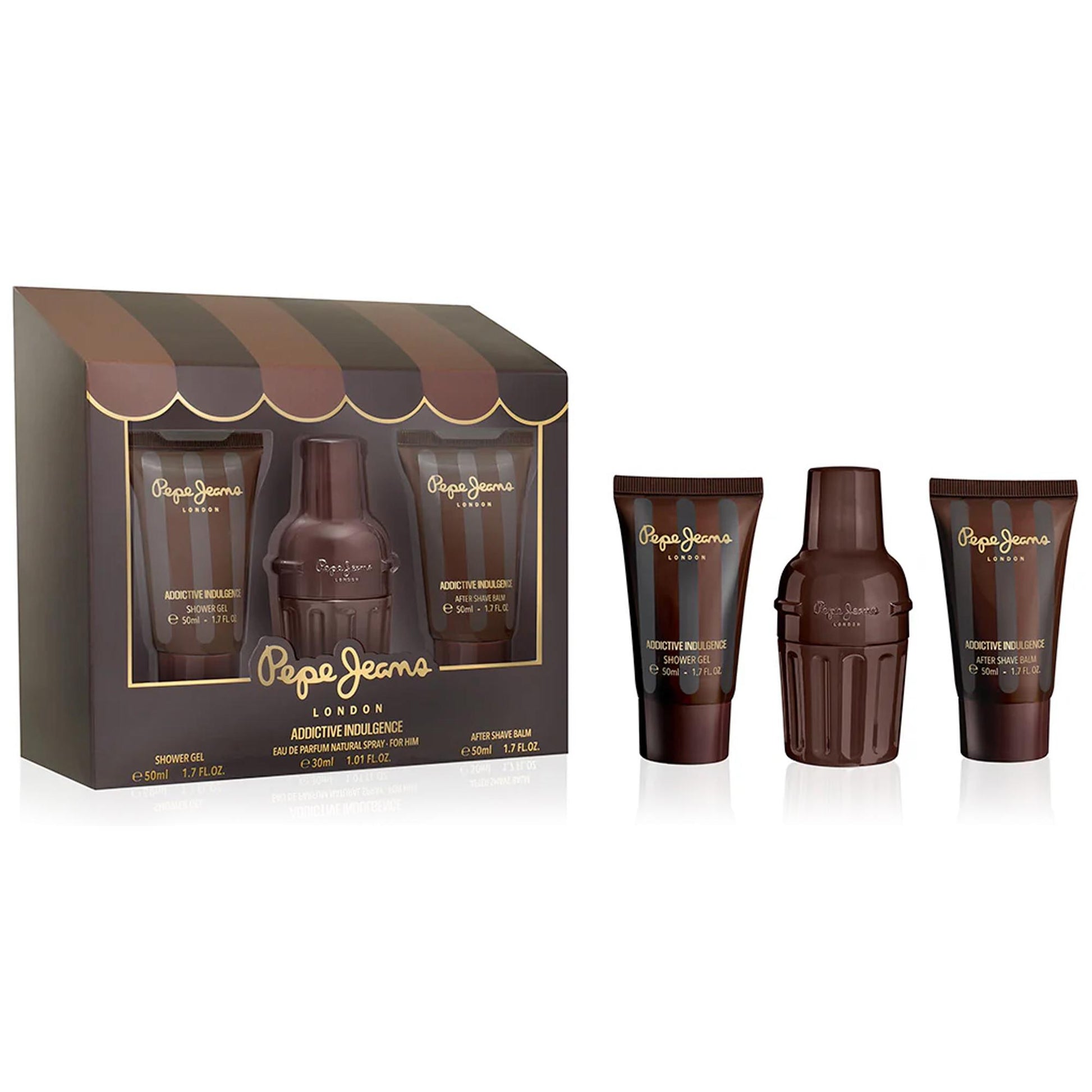 Pepe Jeans Addictive Indulgence Cofanetto con EDP Shower Gel e After Shave