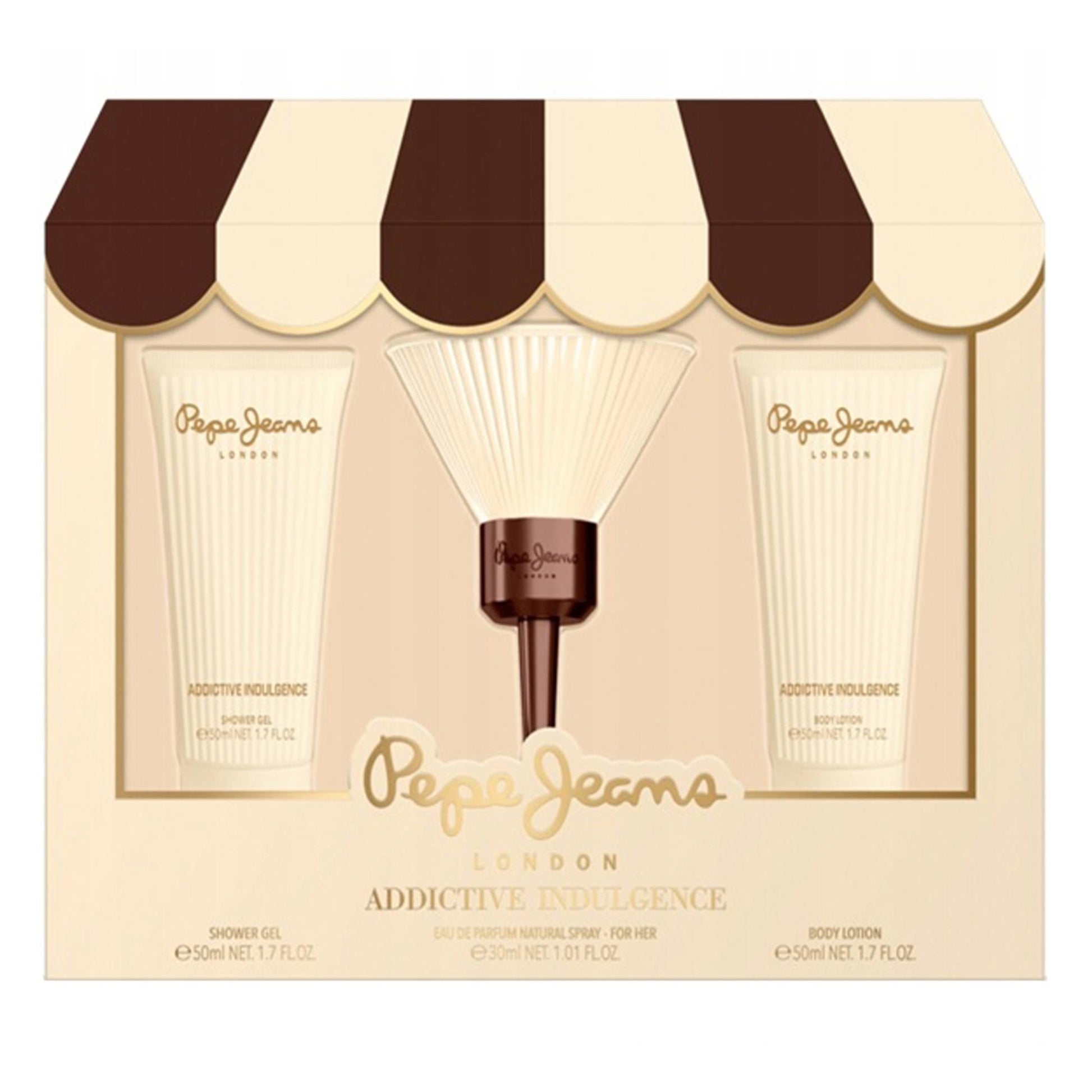 Pepe Jeans Addictive Indulgence Cofanetto con EDP Shower Gel e Body Lotion