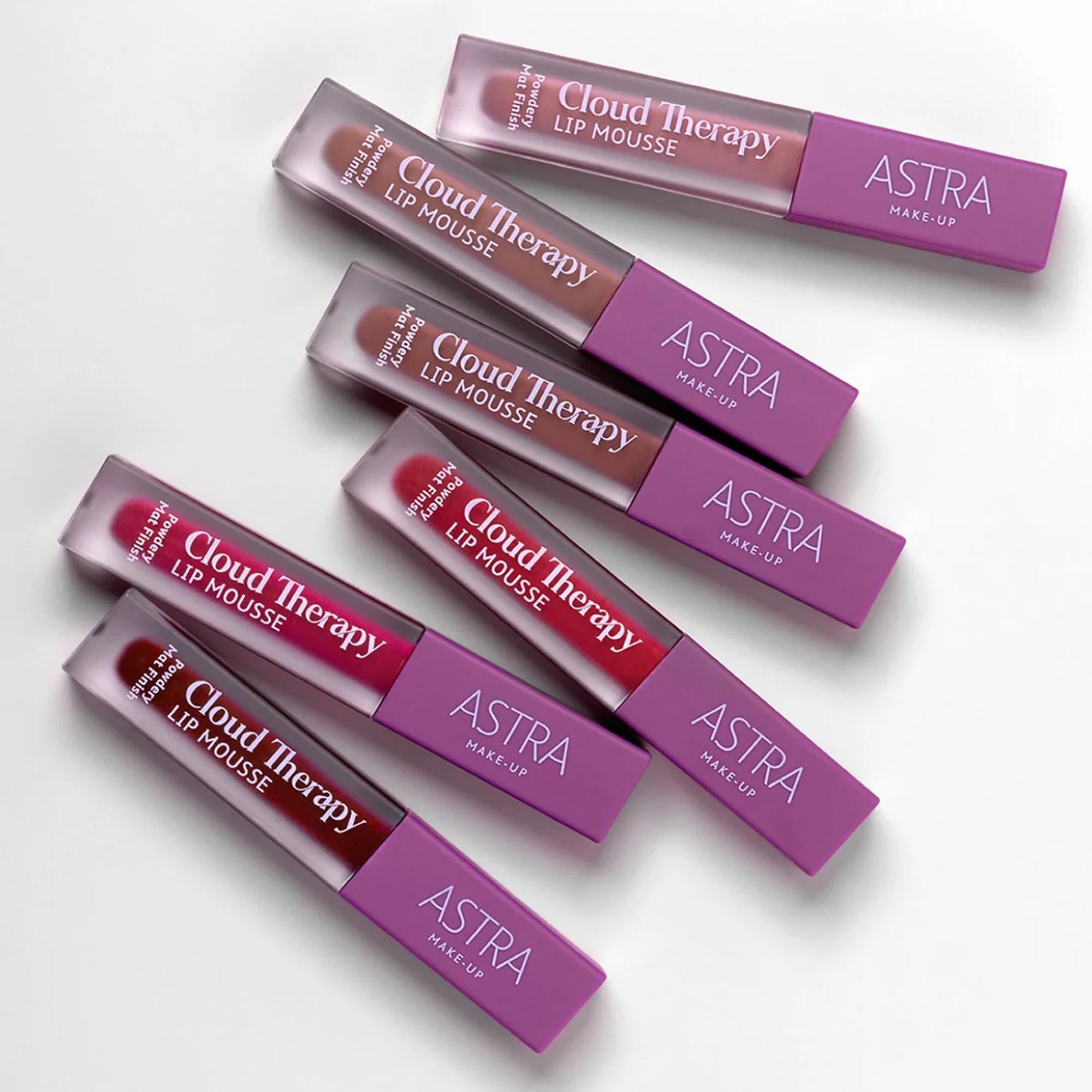 Astra Makeup Cloud Therapy Lip Mousse Rossetto Liquido Mat
