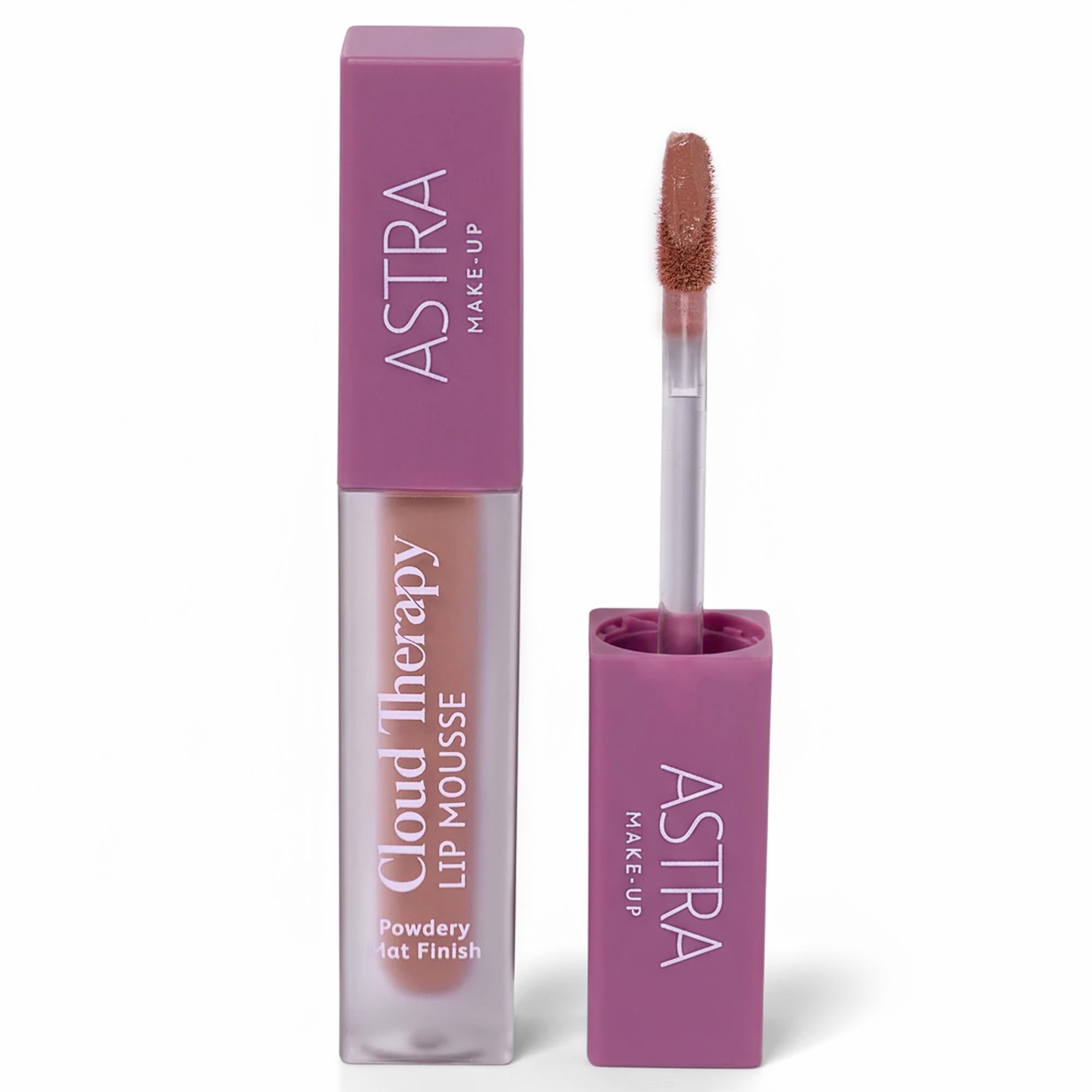Astra Makeup Cloud Therapy Lip Mousse Rossetto Liquido Mat - 02 Lip Tease