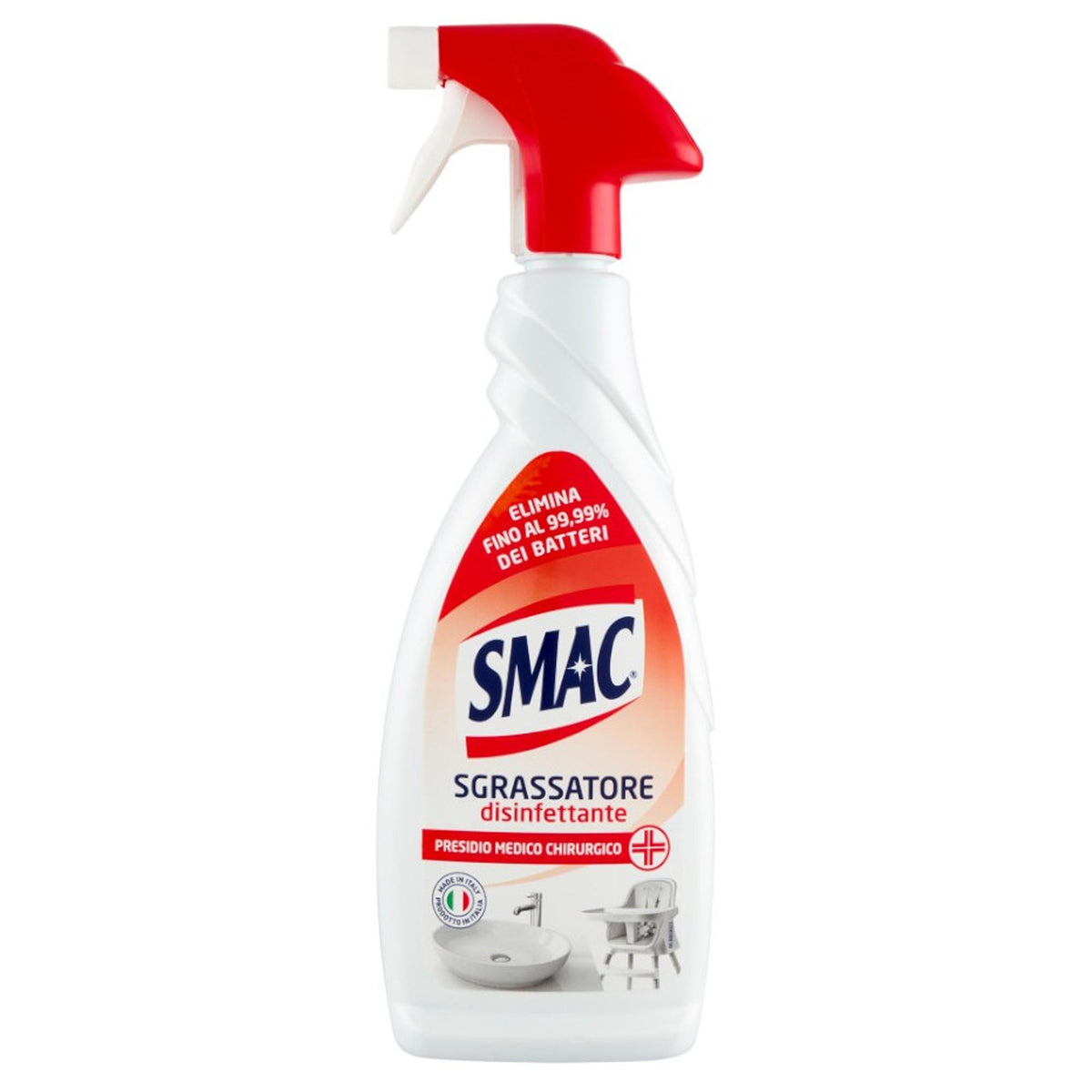 Smac Sgrassatore Disinfettante - 650ml