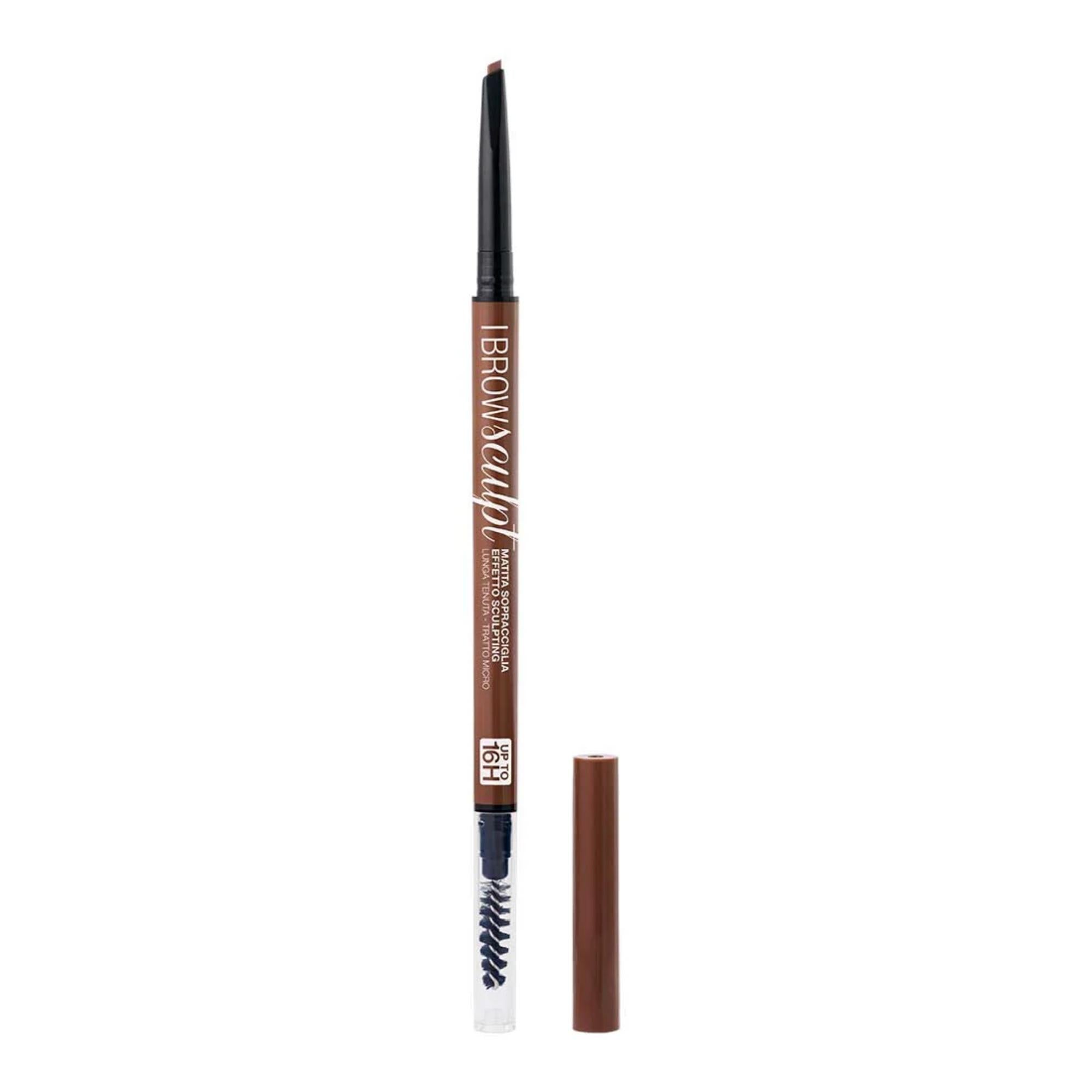 Bellaoggi I Brow Sculpt Matita Micro per Sopracciglia - Taupe Brown