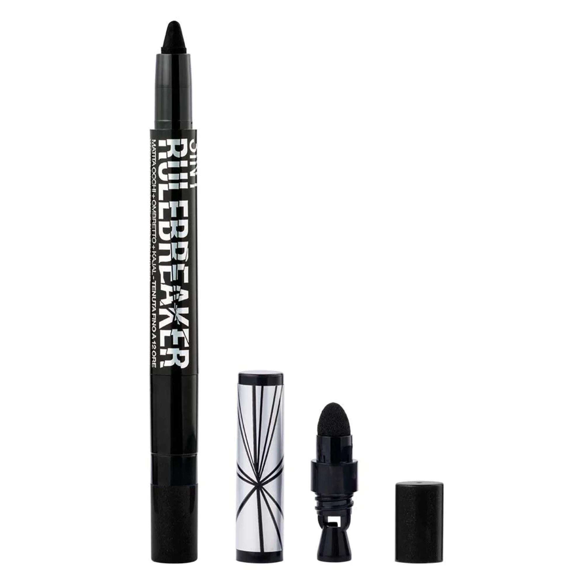 Bellaoggi 3in1 Rulebreaker Ombretto Matita Kajal 12h - Black