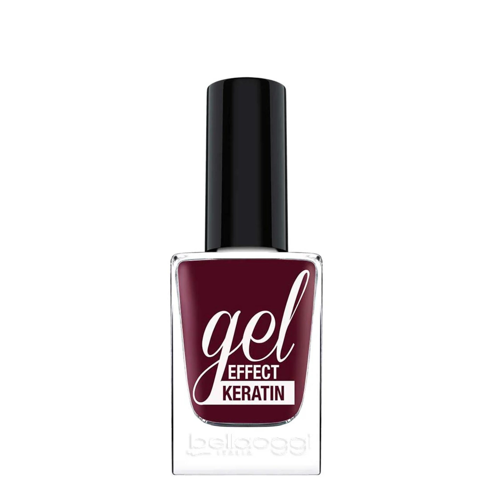 Bellaoggi Smalto Unghie Keratin Gel Effect – Dark Plum