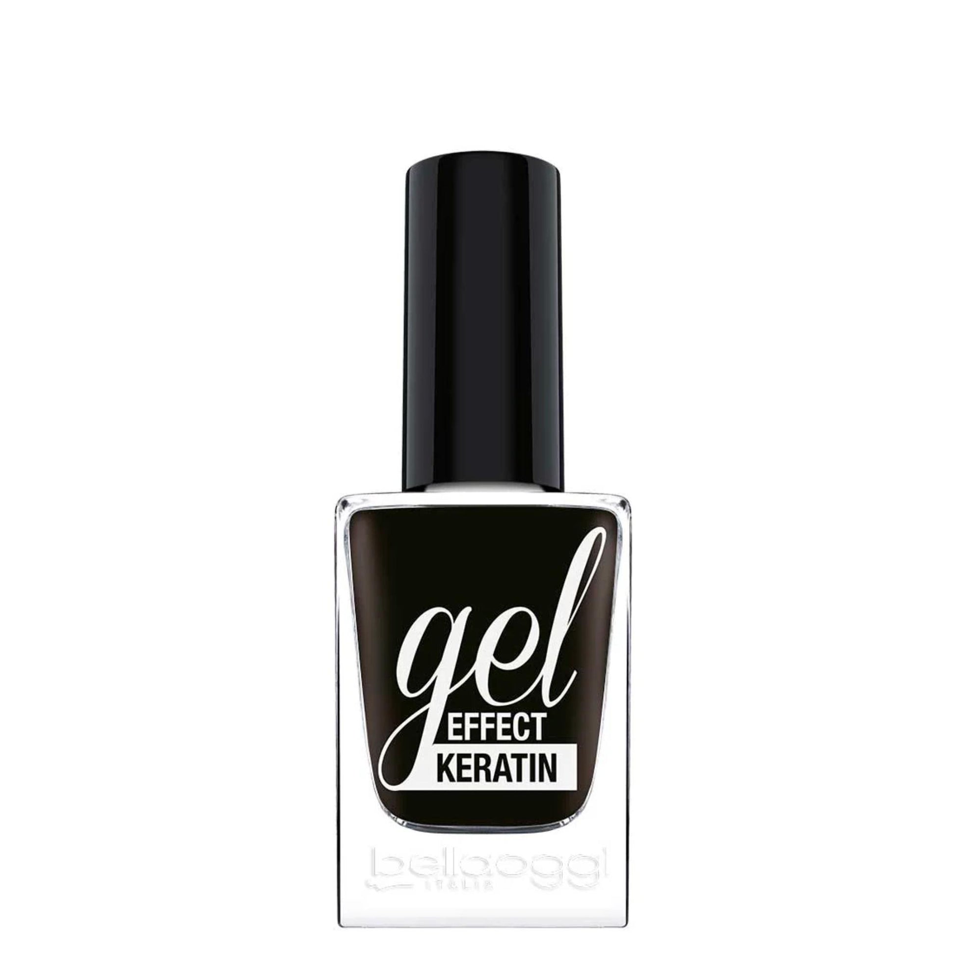 Bellaoggi Smalto Unghie Keratin Gel Effect – Black Affair
