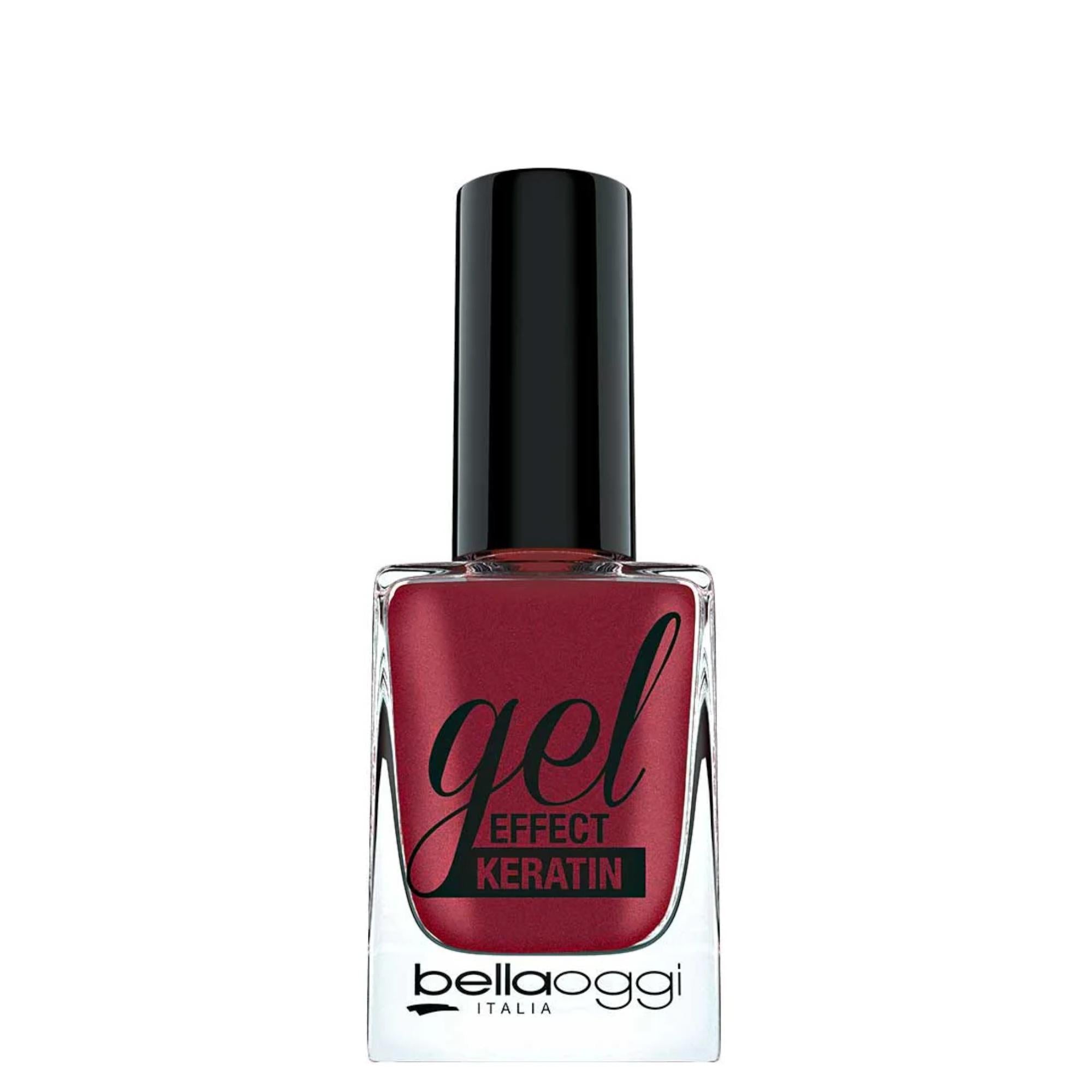 Bellaoggi Smalto Unghie Keratin Gel Effect – Fire Red