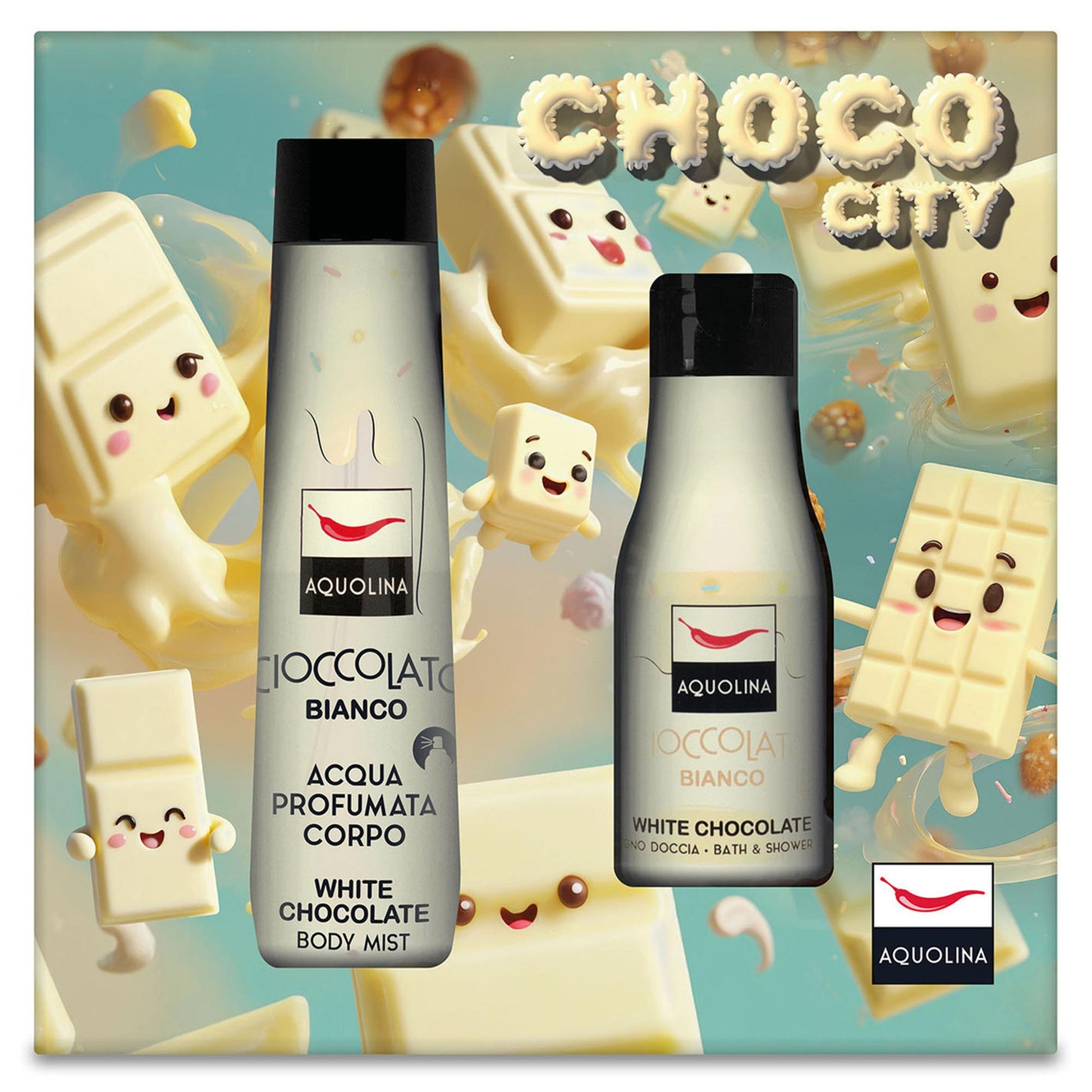Aquolina Choco City Cofanetto ShowerGel e Acqua Corpo