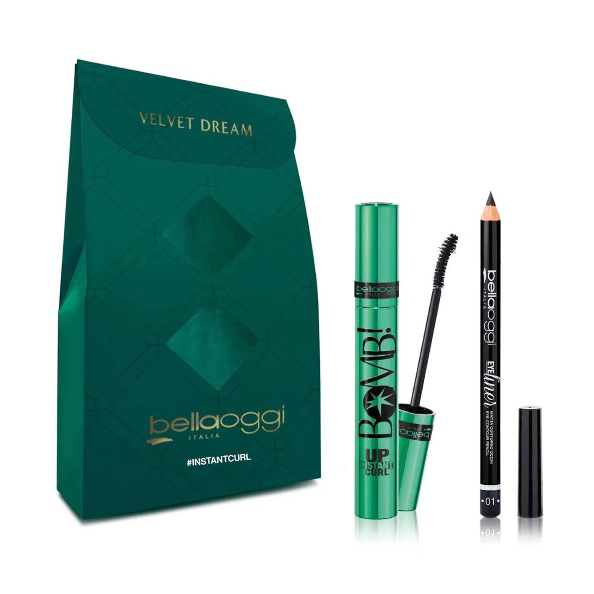 Bellaoggi Mini Kit Instant Curl Cofanetto Trucco