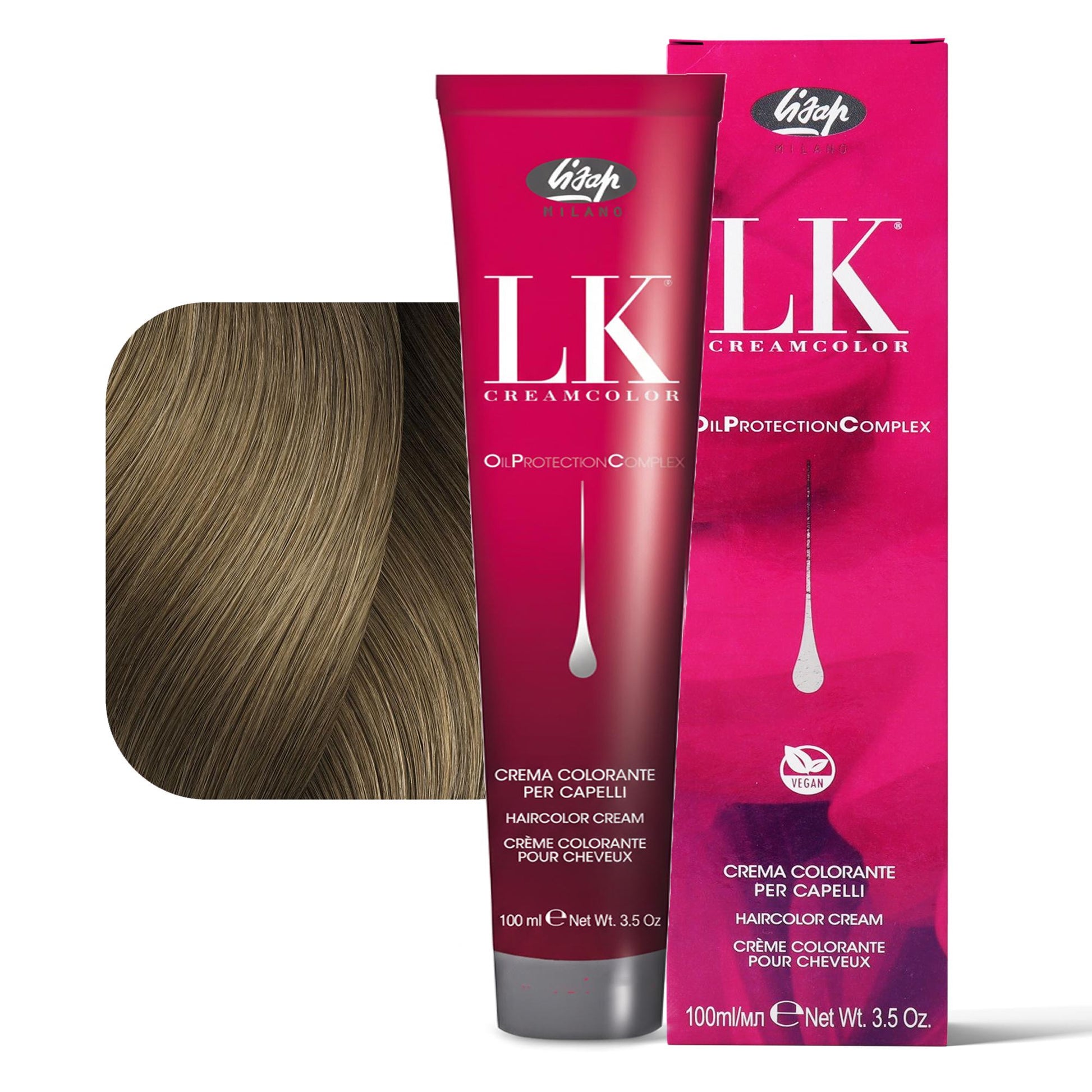 Lisap LK CreamColor Tintura per Capelli - 8/0