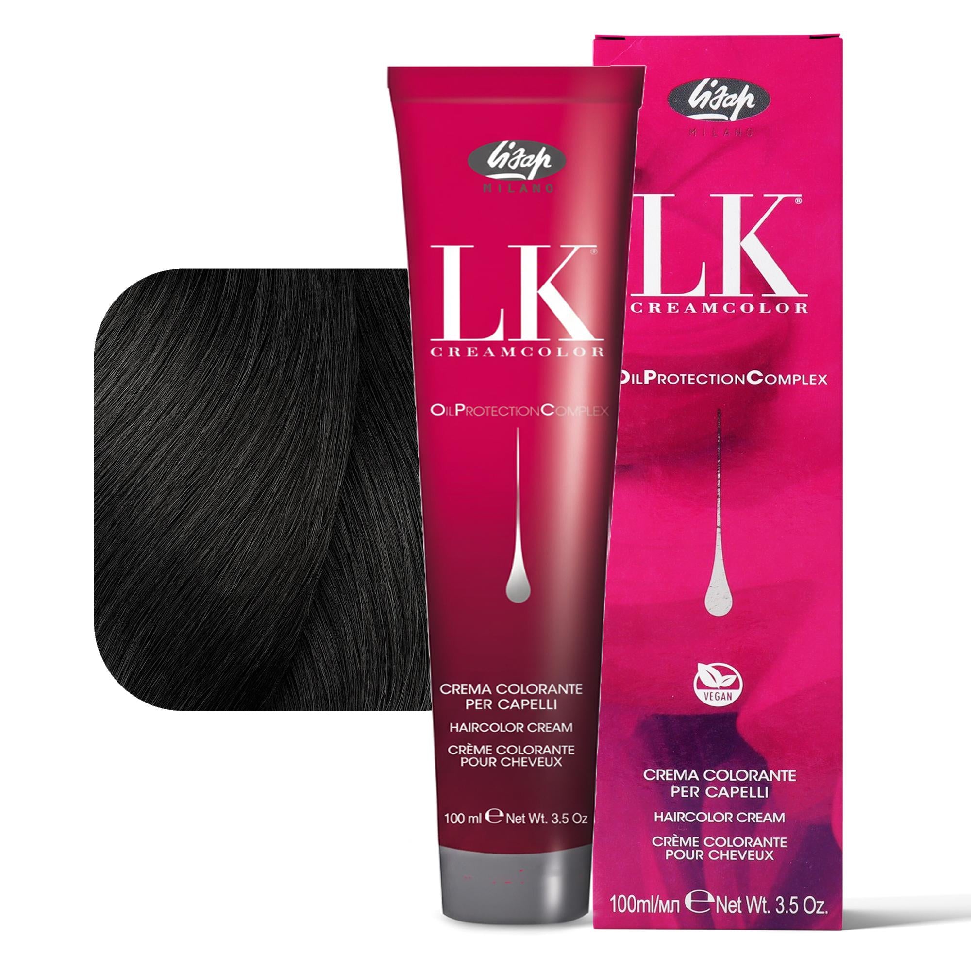 Lisap LK CreamColor Tintura per Capelli - 4/0