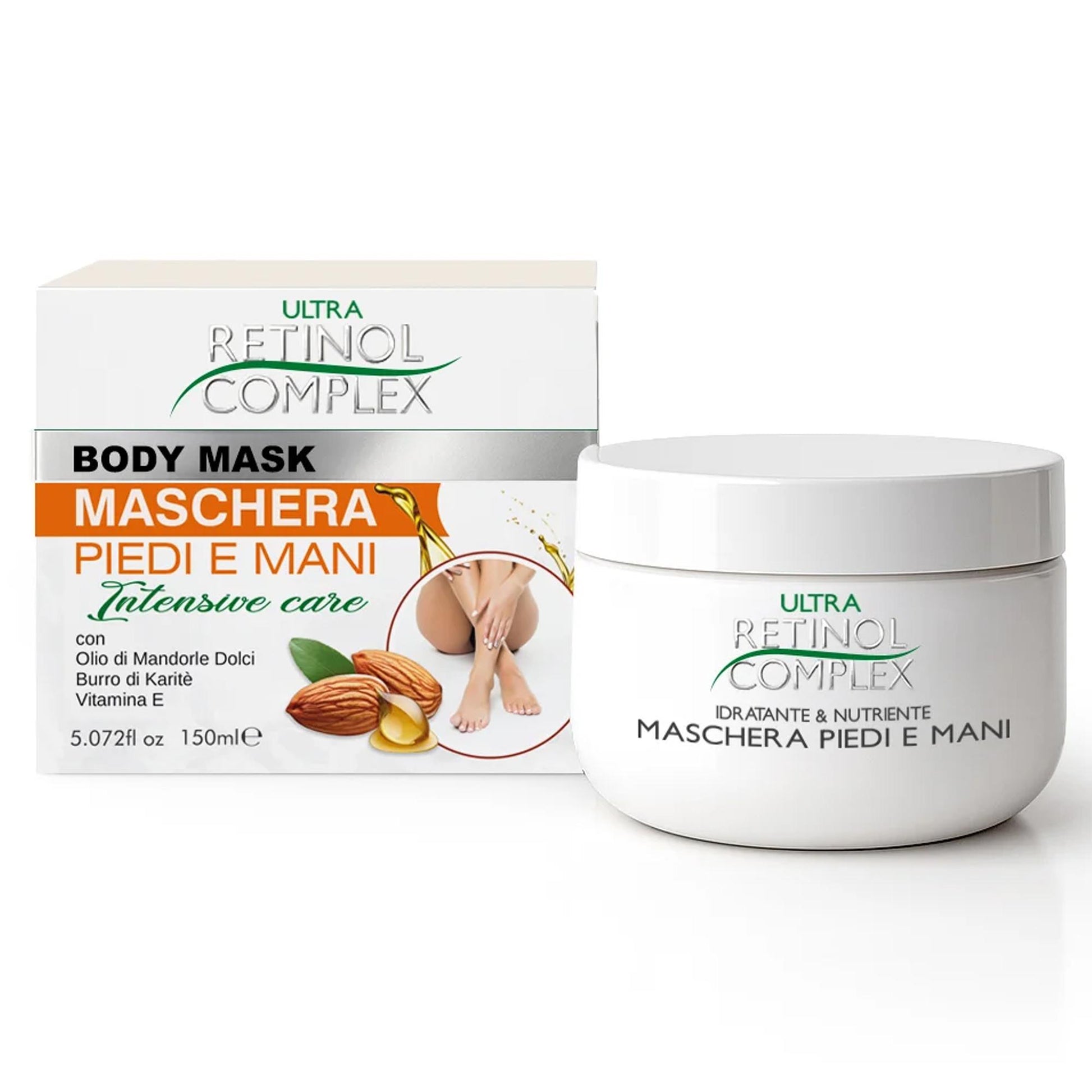 Ultra Retinol Complex Maschera Piedi e Mani Intensive Care - 150ml