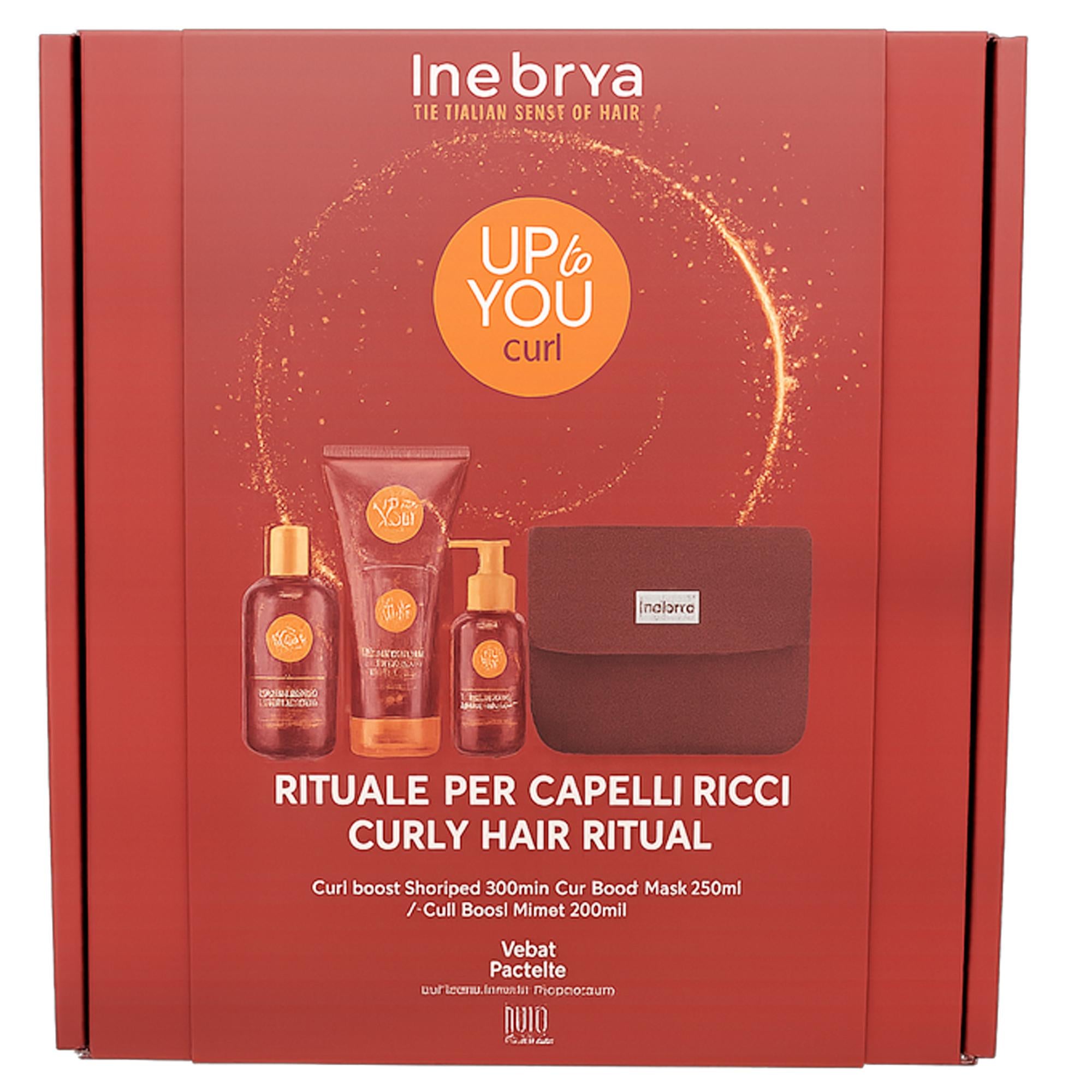Inebrya Up to You Curl Cofanetto per Capelli Ricci