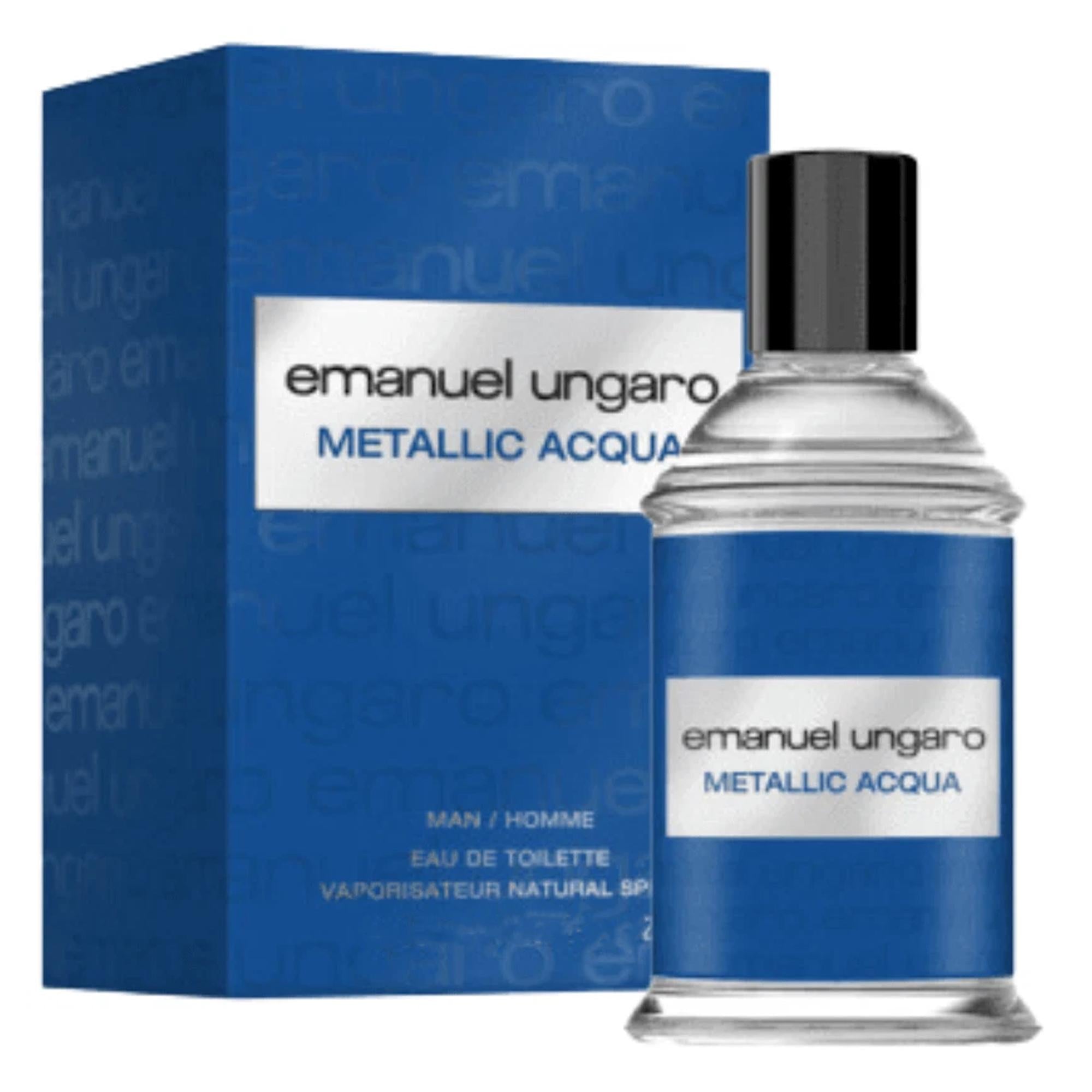 Emanuel Ungaro Metallic Acqua Profumo EDT Uomo - 50ml
