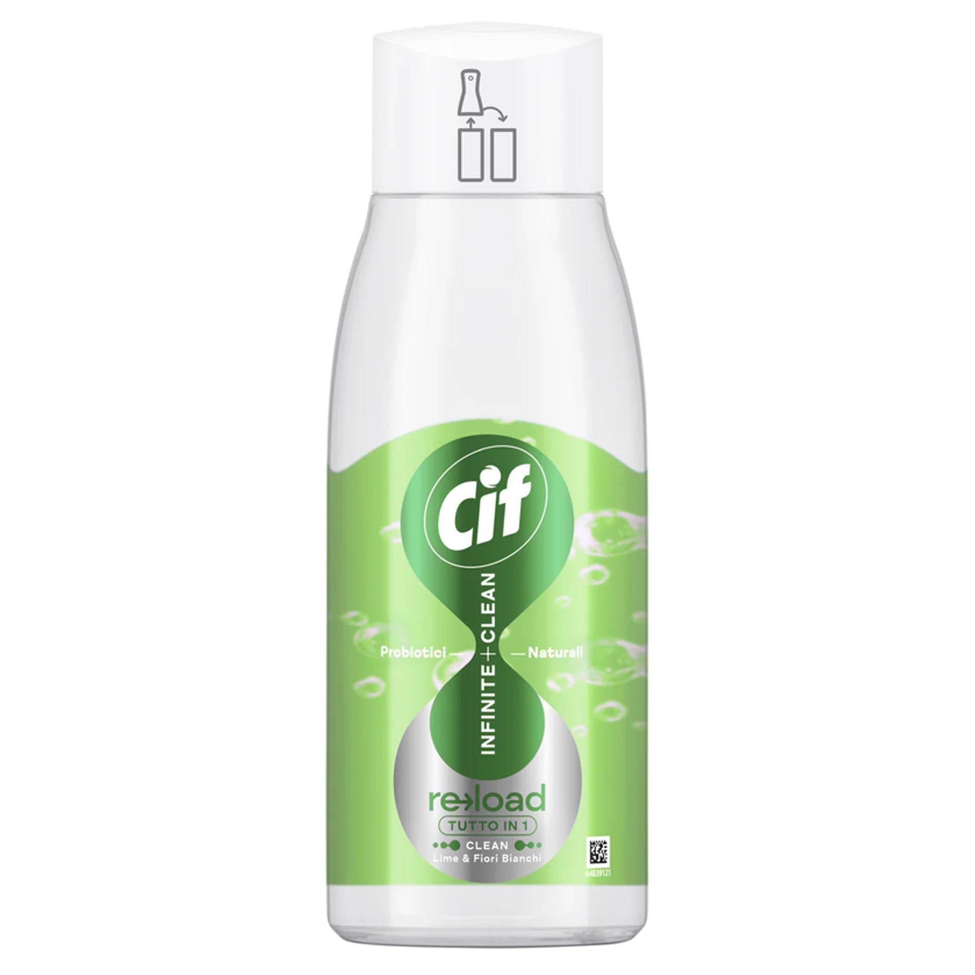 Cif Infinite Clean Ricarica 590ml - Lime e Fiori Bianchi – Blaco.it