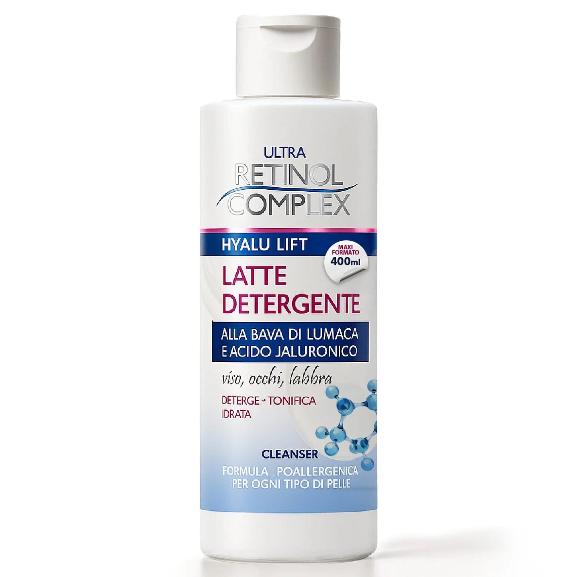 Ultra Retinol Complex Latte Latte Detergente Bava di Lumaca - 500ml