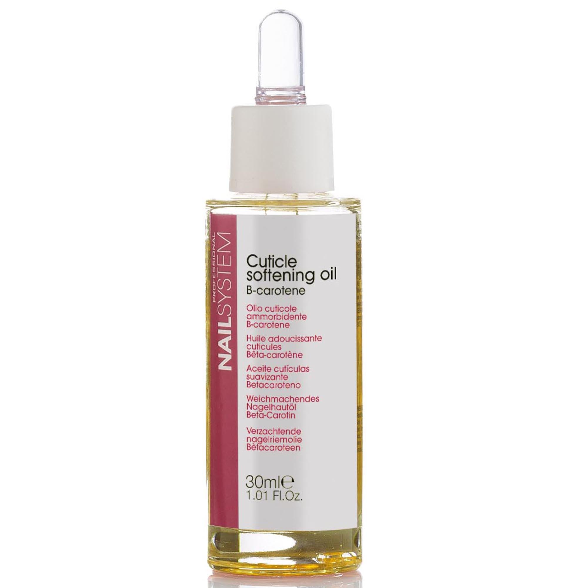 Nail System Olio per Cuticole Ammorbidente B-Carotene - 30ml