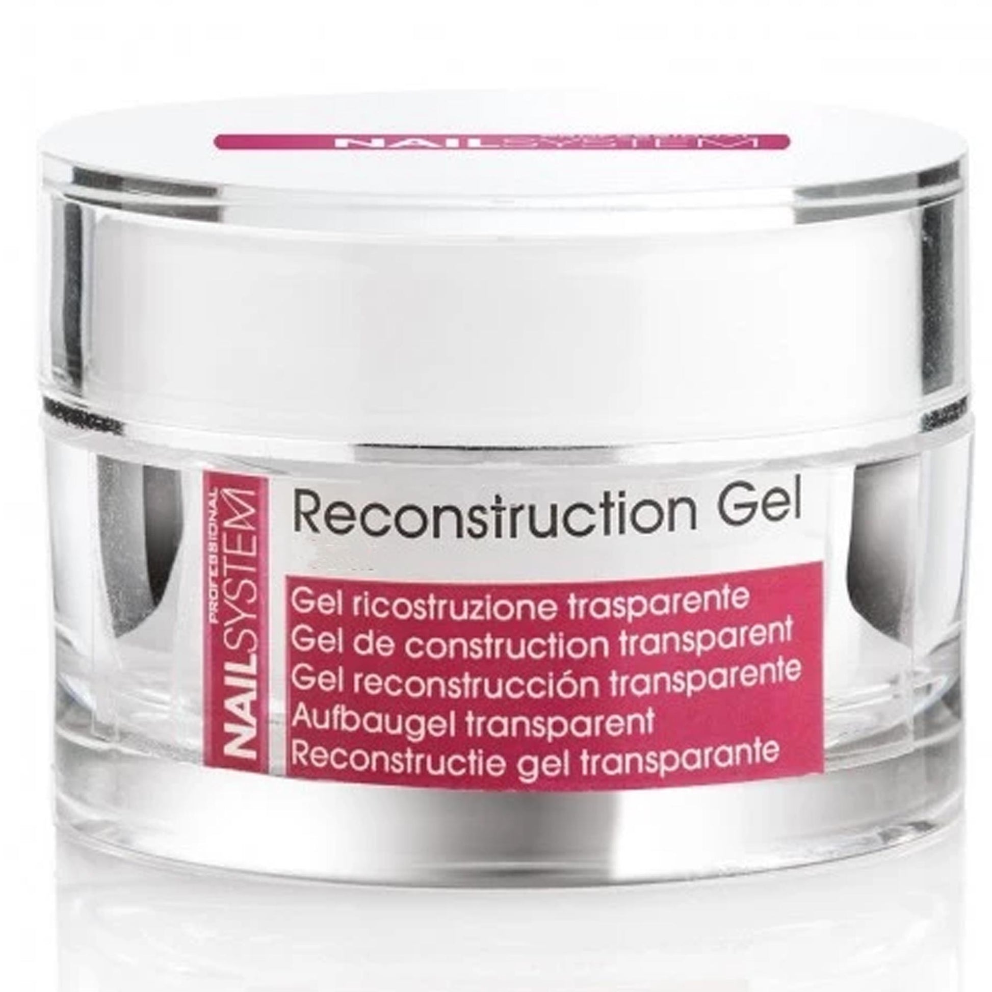 Nail System Gel Ricostruzione Trasparente 30ml - Clear