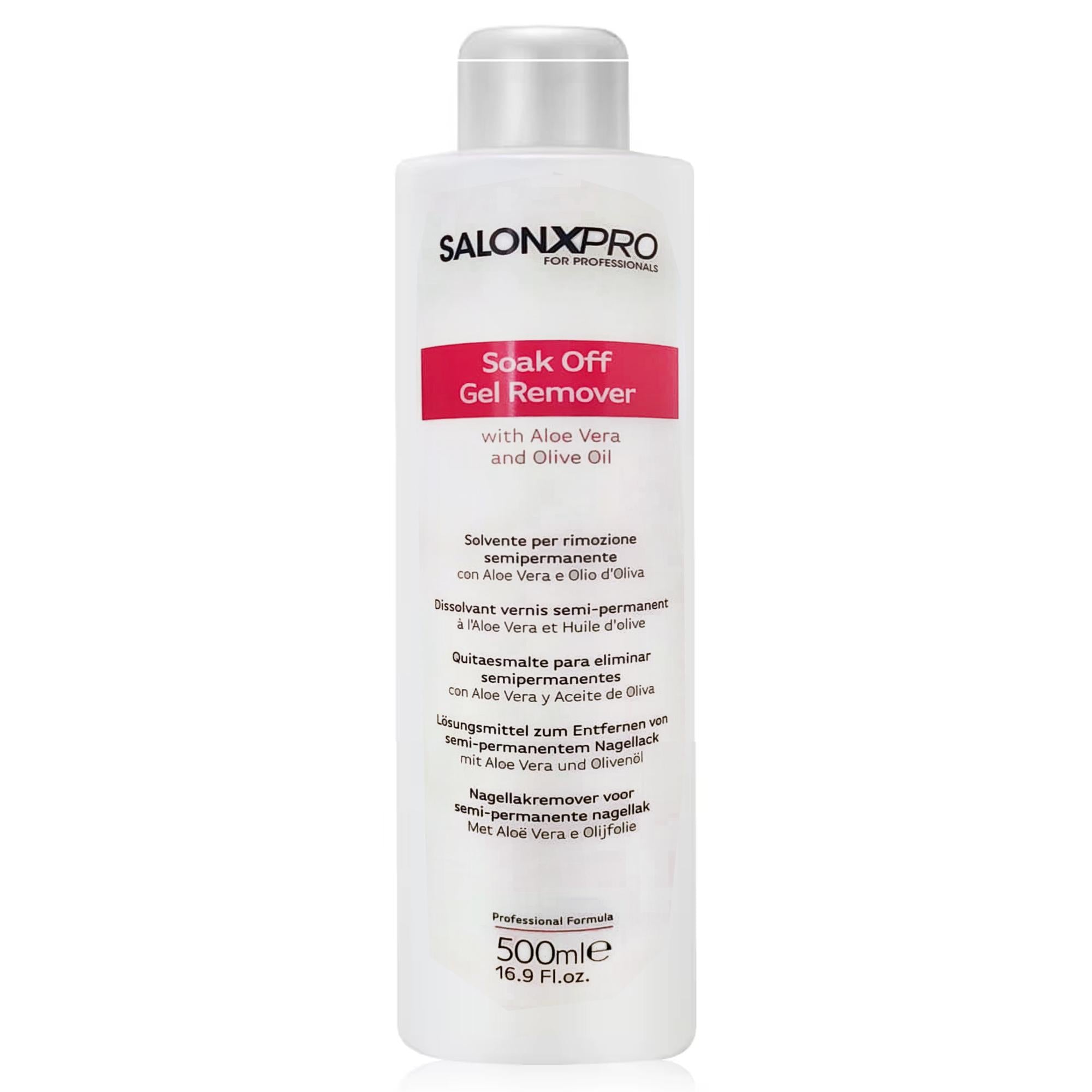 Soak Off Gel Remover Solvente per Semipermanente - 500ml