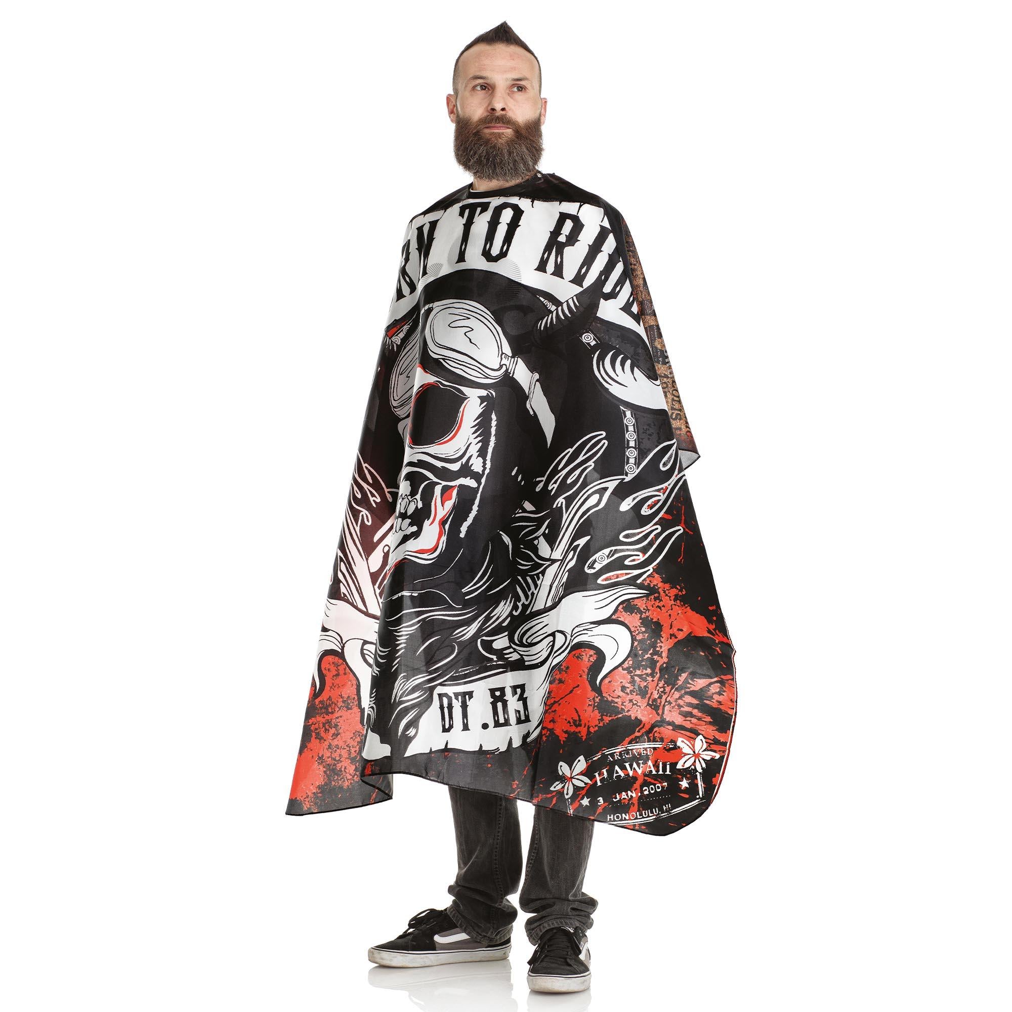 The Barber Mantella Taglio in Poliestere - Rider
