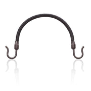 Elastico per Capelli con Gancio 4pz - Nero