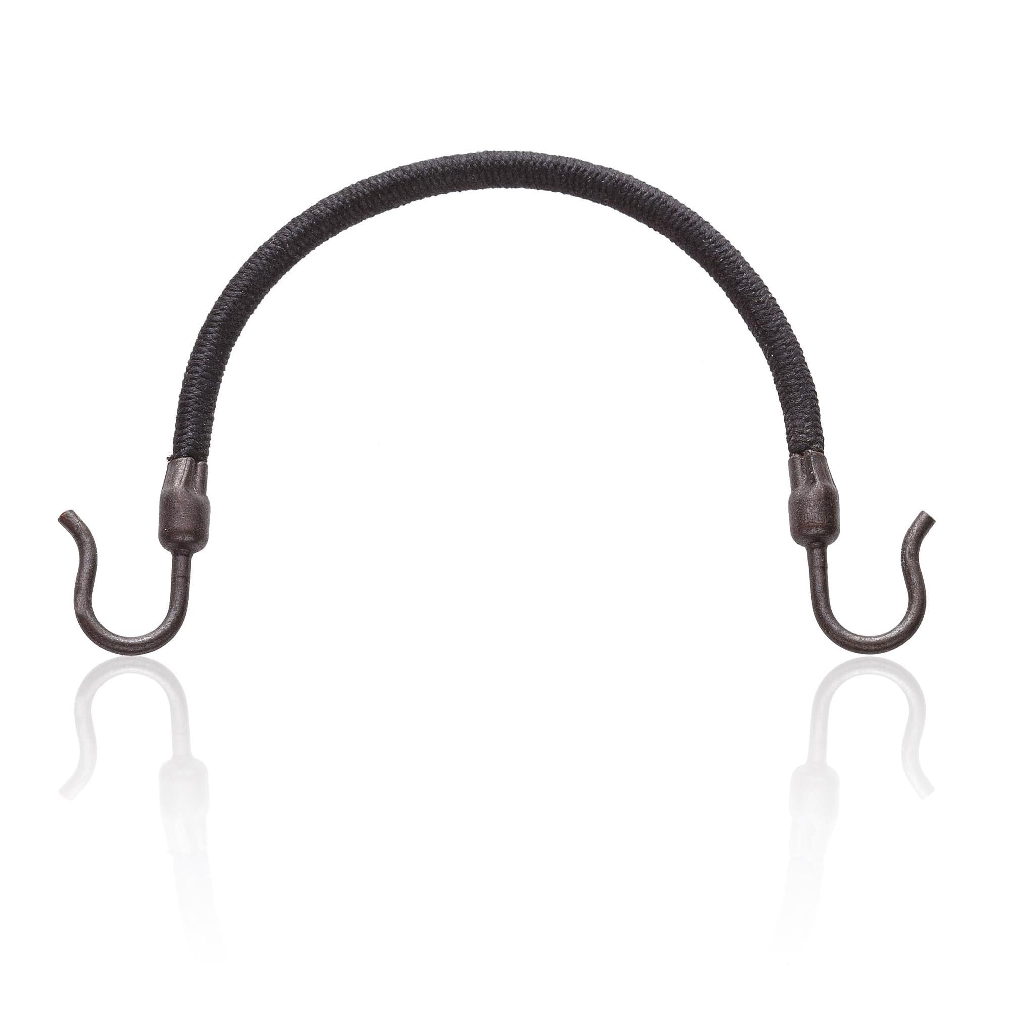 Elastico per Capelli con Gancio 4pz - Nero