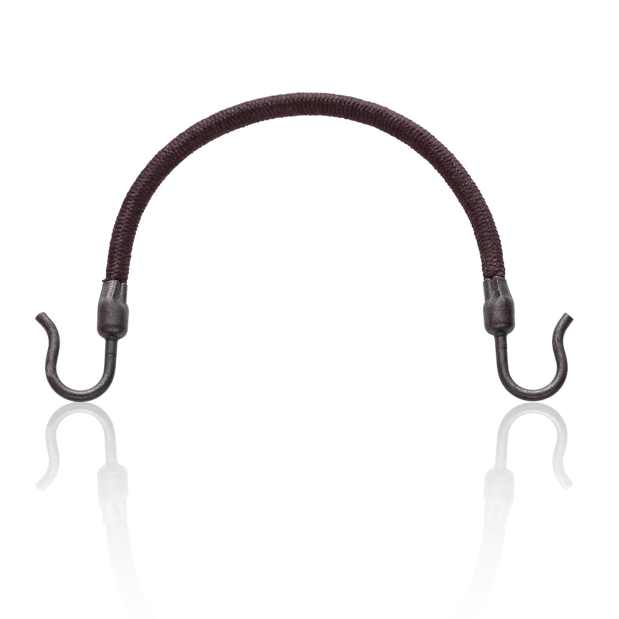Elastico per Capelli con Gancio 4pz - Marrone