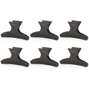 Clip Ferma Capelli in Carbonio da 8cm - 6pz