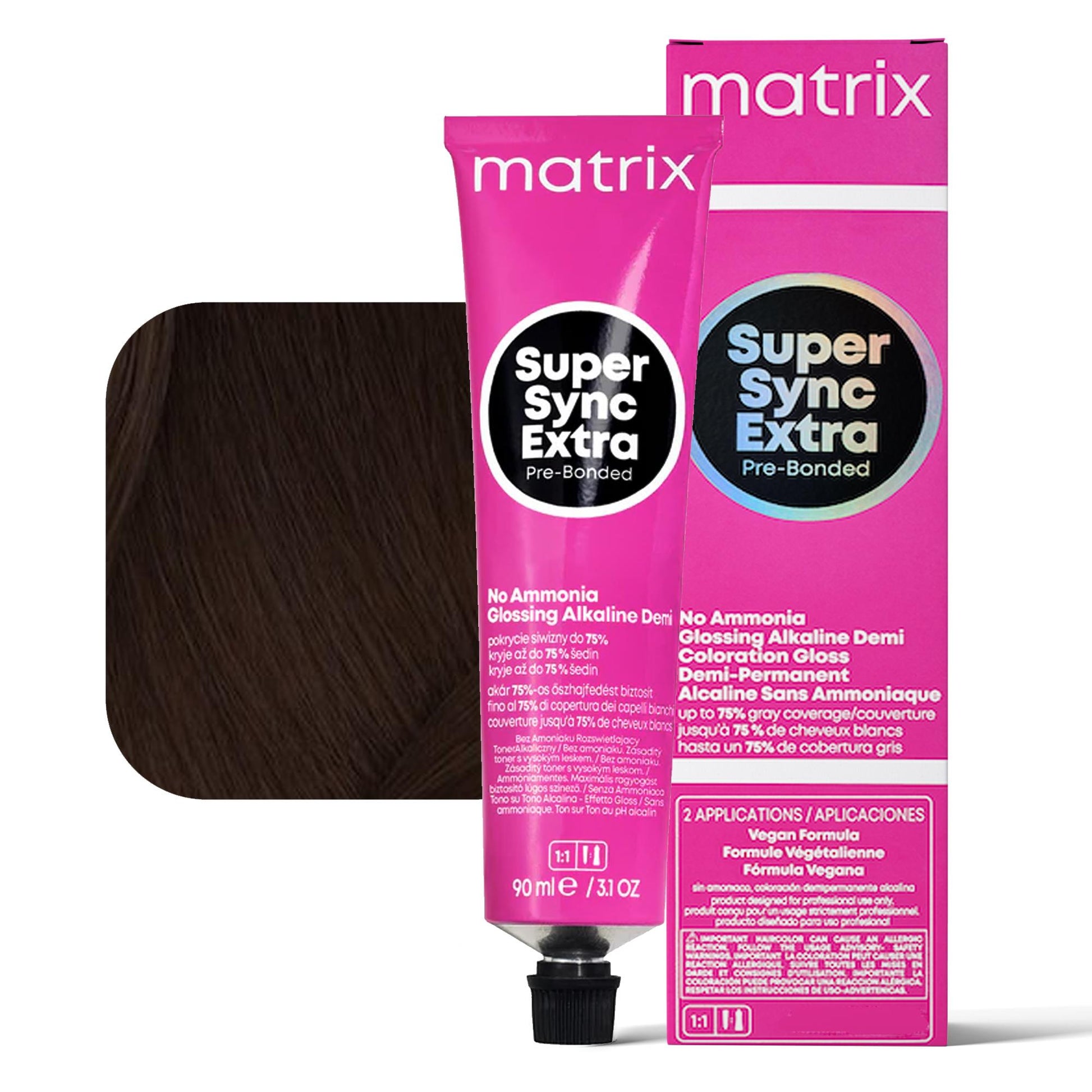Matrix Super Sync Extra Tono su Tono Tintura 90ml - 4NN