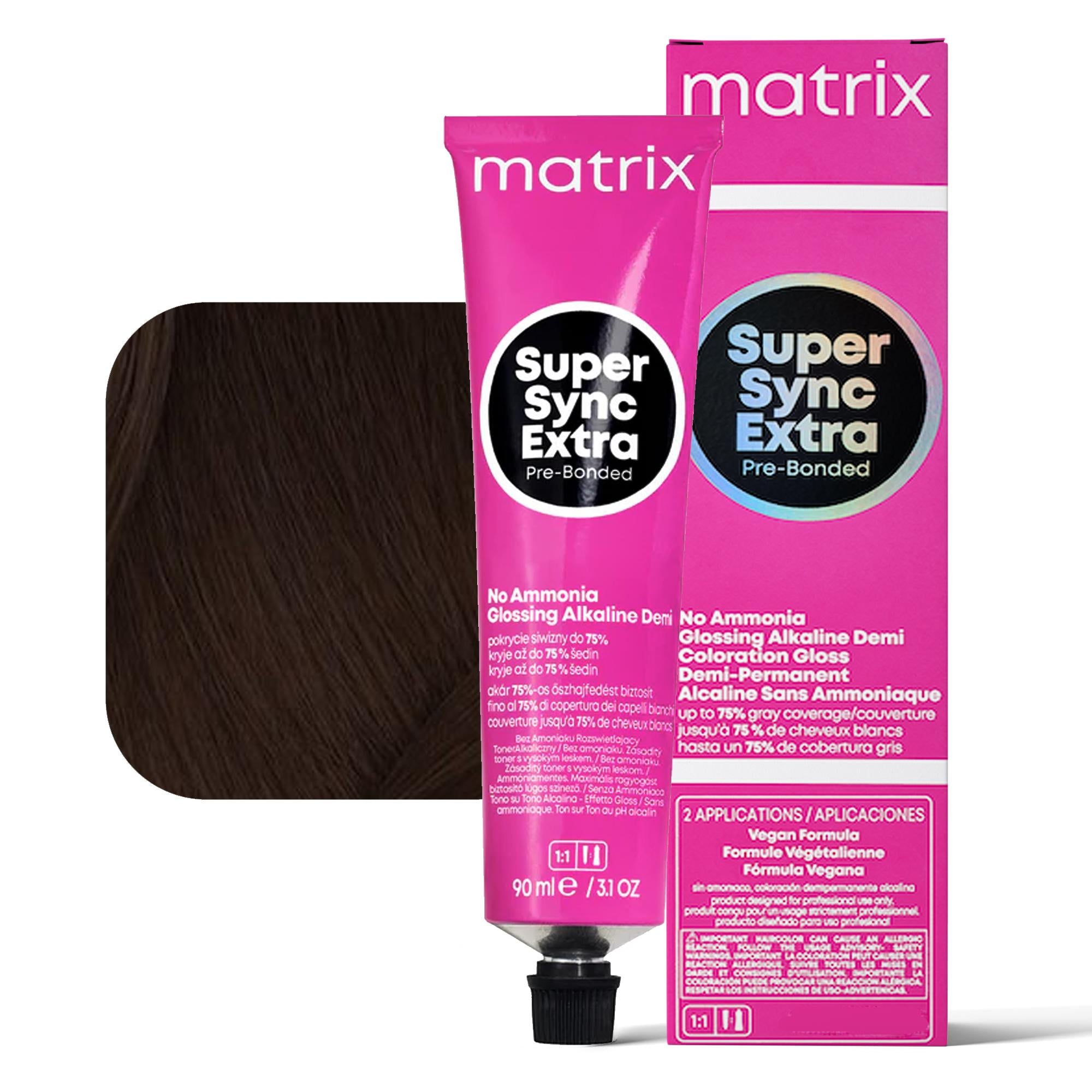 Matrix Super Sync Extra Tono su Tono Tintura 90ml - 4NN