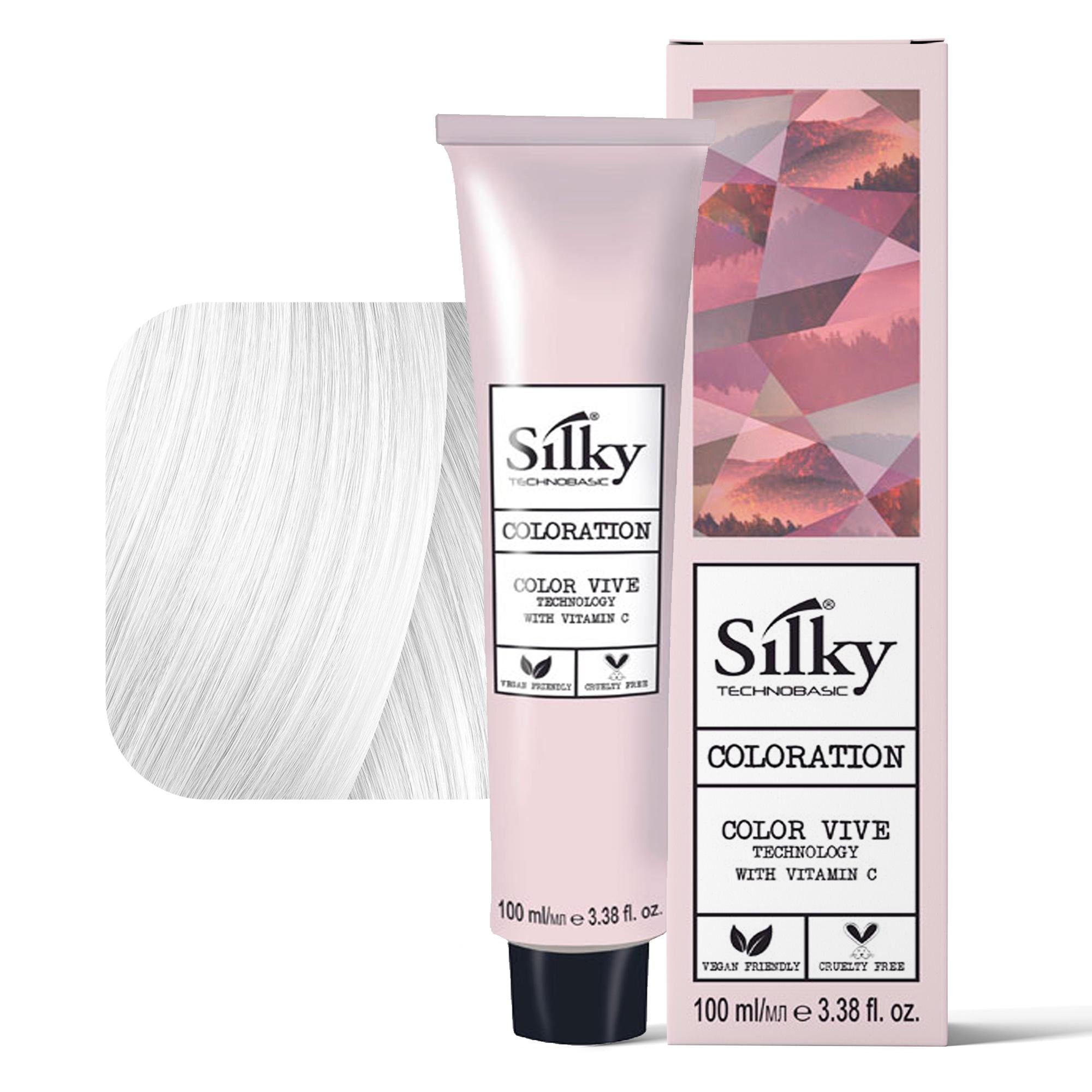 Silky Technobasic Coloration Tintura per Capelli 100ml - 000