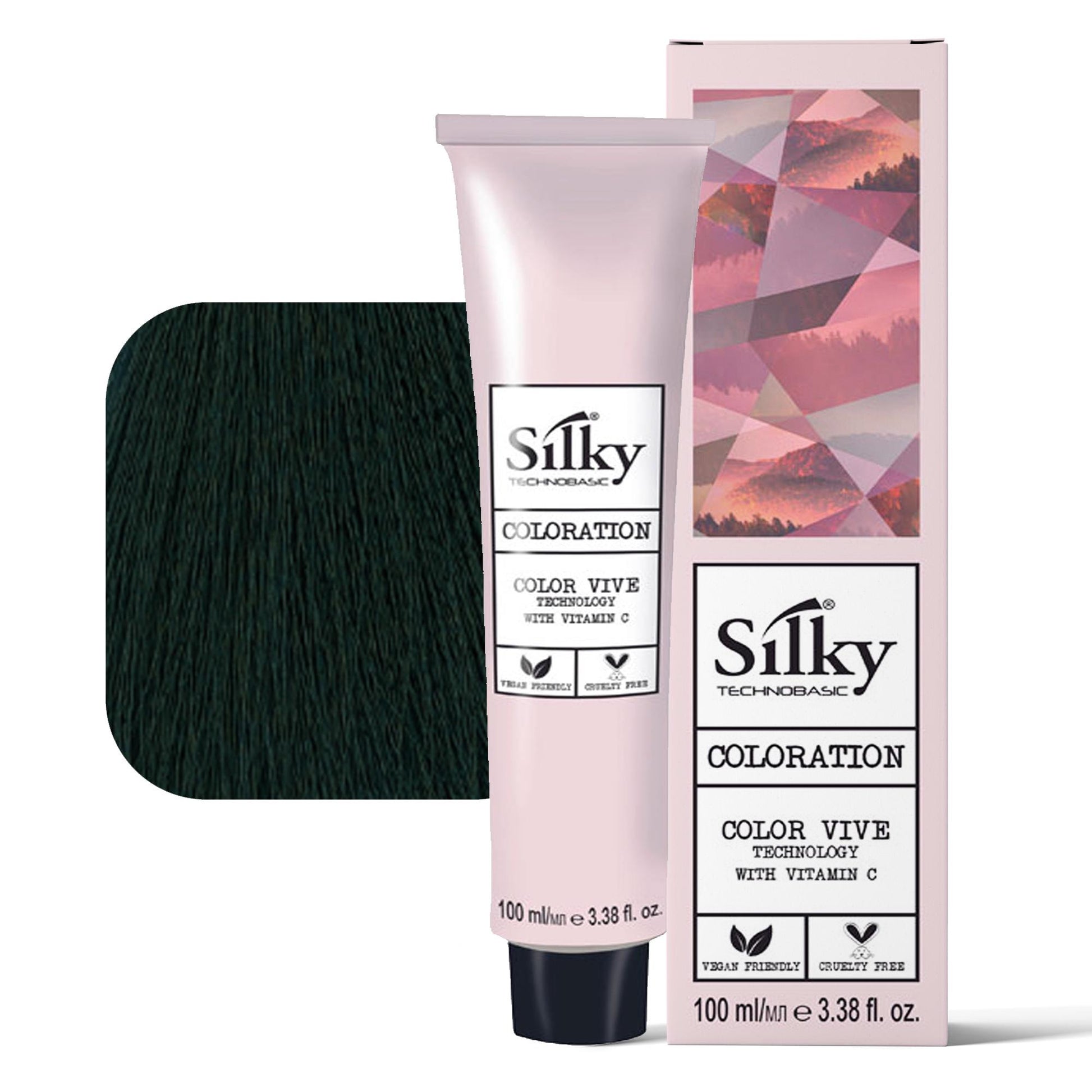 Silky Technobasic Coloration Tintura per Capelli 100ml - 1.99