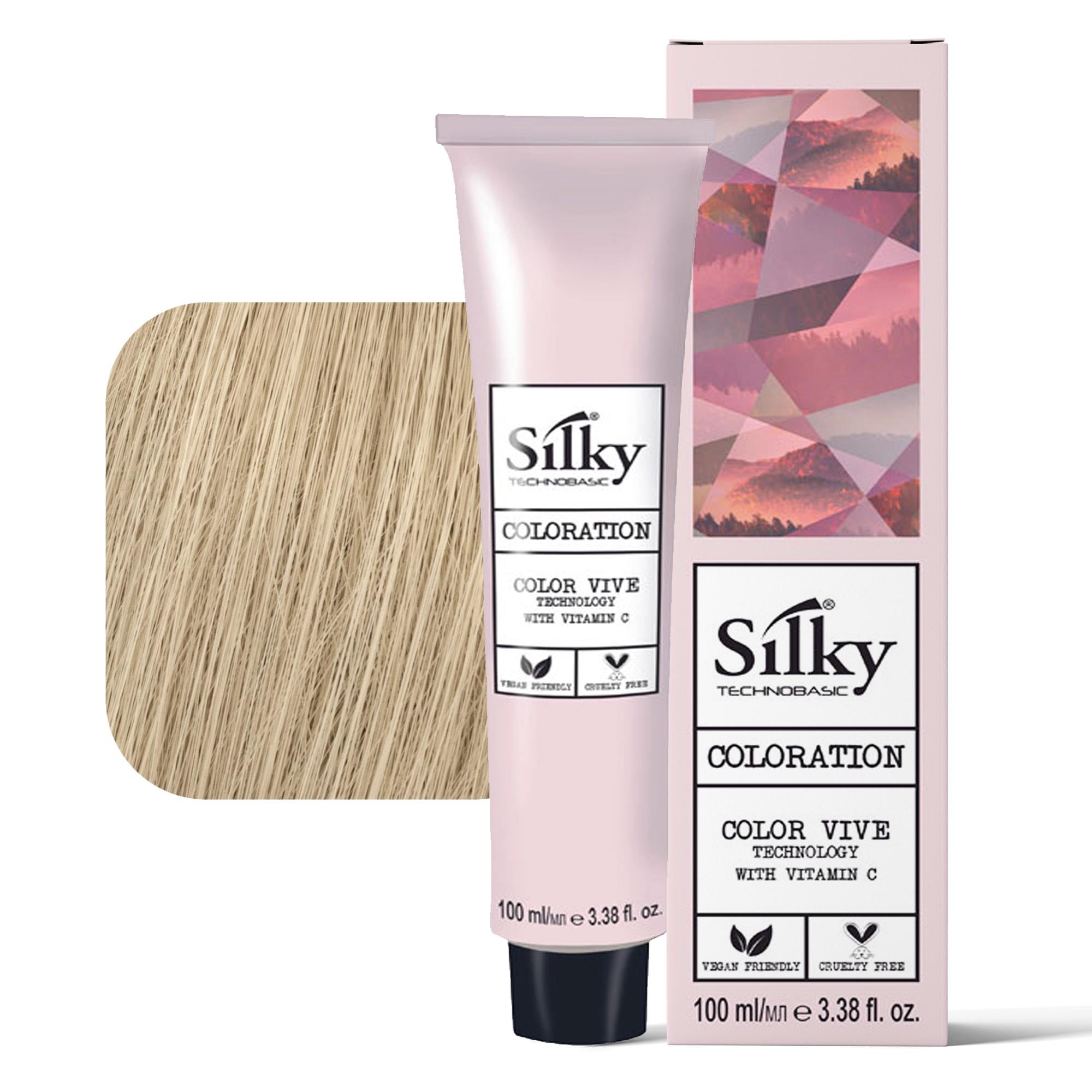 Silky Technobasic Coloration Tintura per Capelli 100ml - 10.1