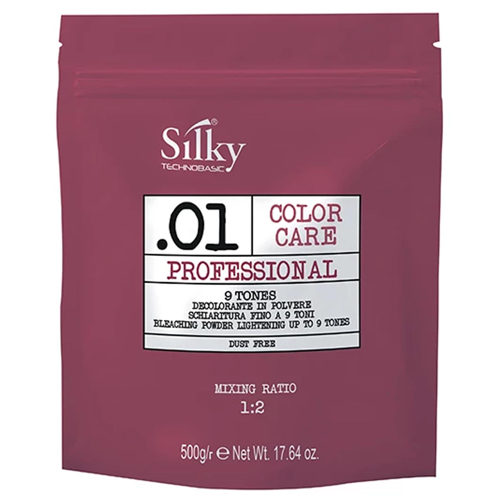 Silky Color Care Decolorante in Polvere 9 Toni - 500gr