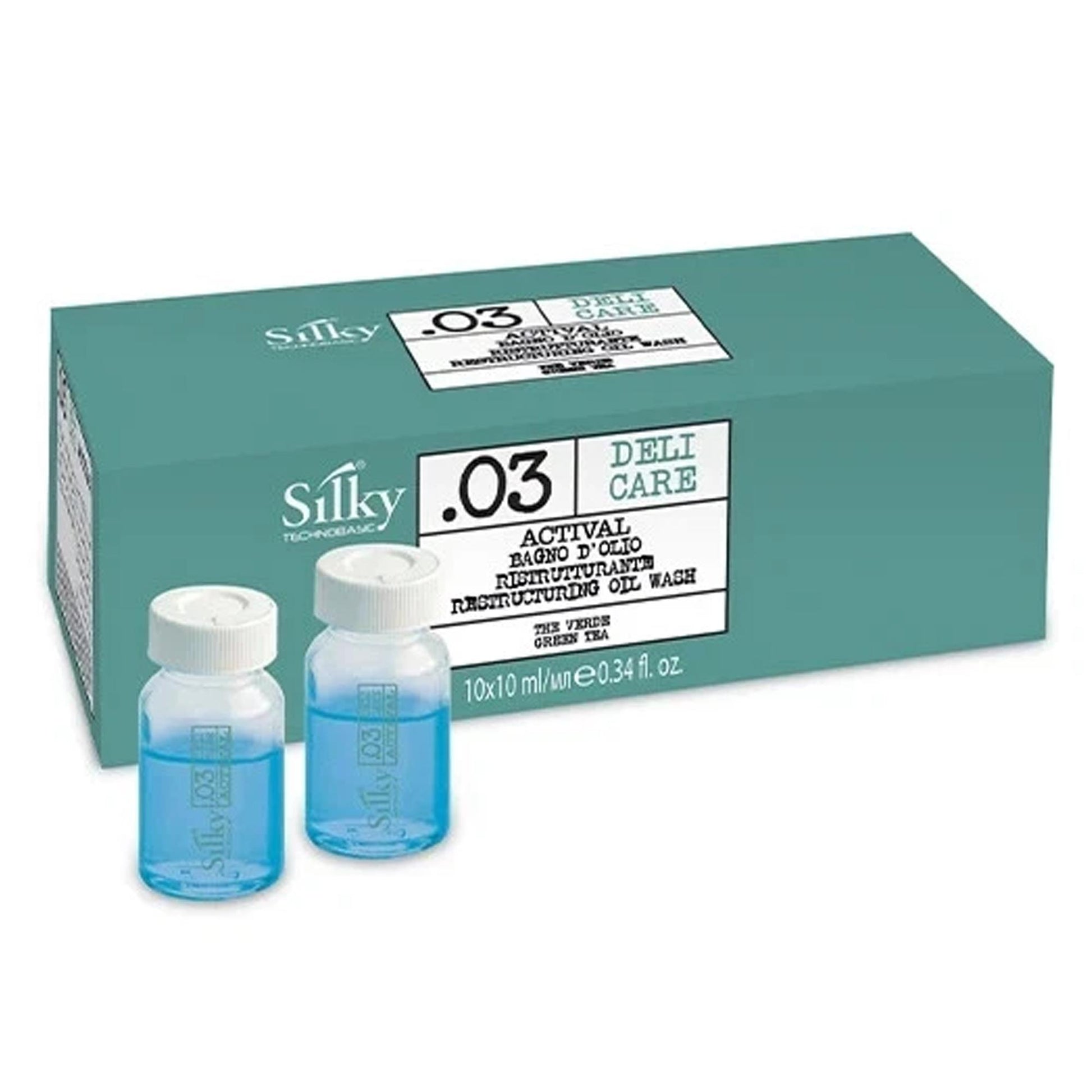 Silky Deli Care Actival Bagno Olio Ristrutturante - 10x10ml