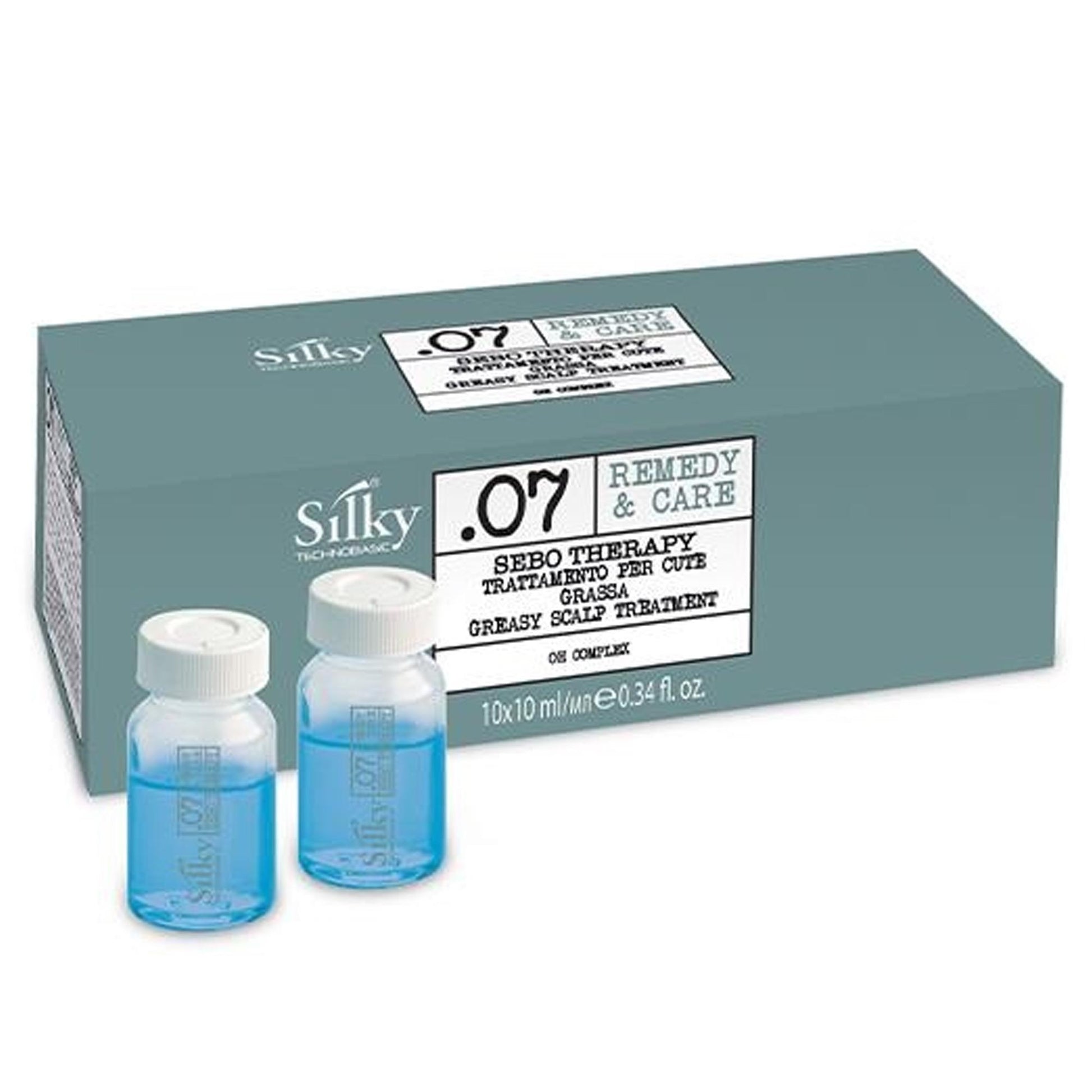 Silky Remedy e Care Trattamento Sebo Therapy - 10x10ml