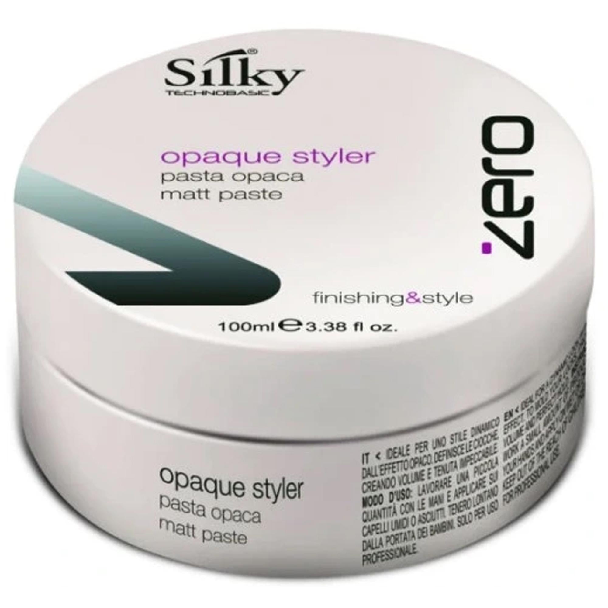 Silky Zero Opaque Style Pasta Opaca - 100ml